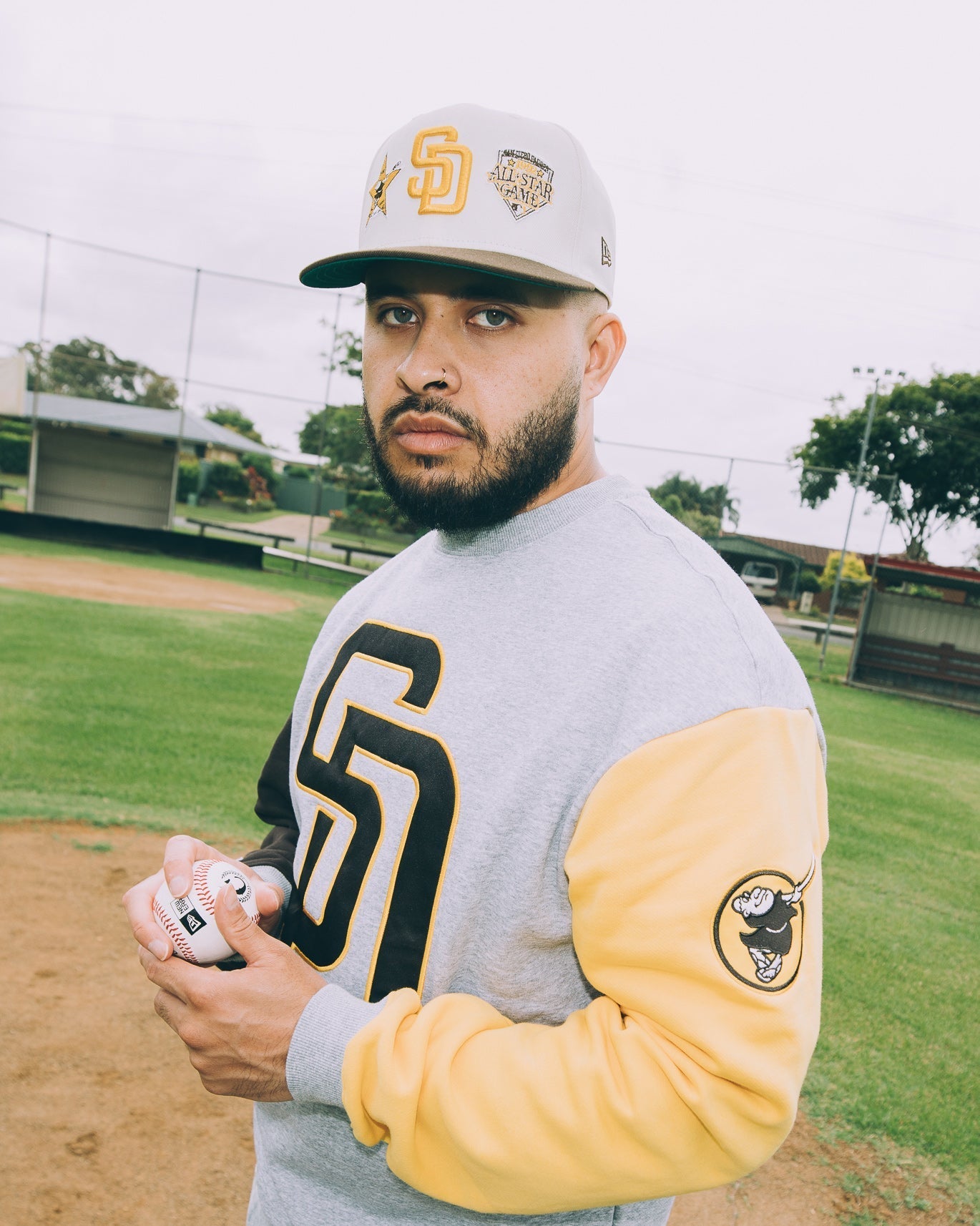 New Era San Diego Padres 'Chrome All Stars' 59FIFTY Fitted Chrome White