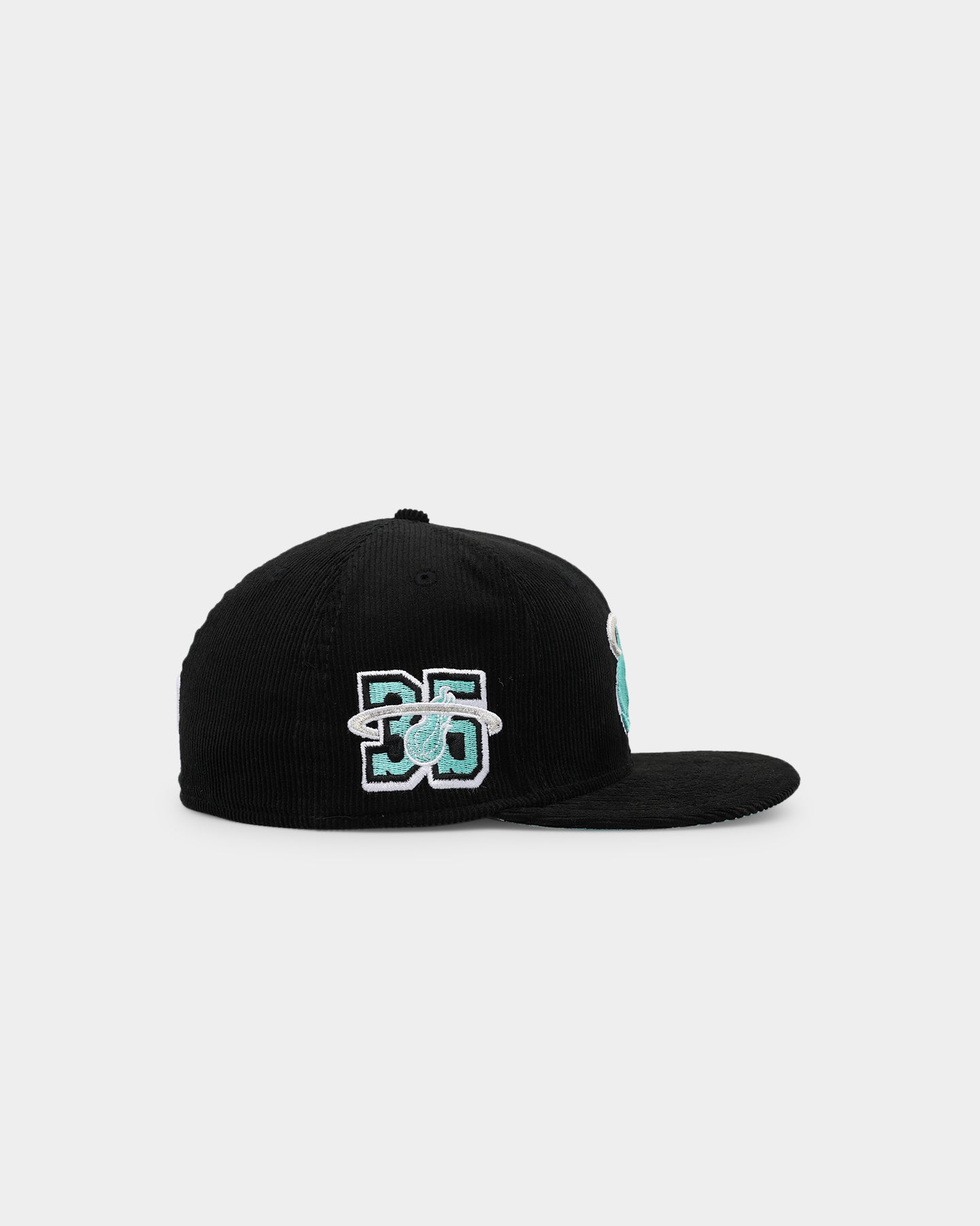 New Era Miami Heat 'Black Cord Blue Tint' 59FIFTY Fitted Black