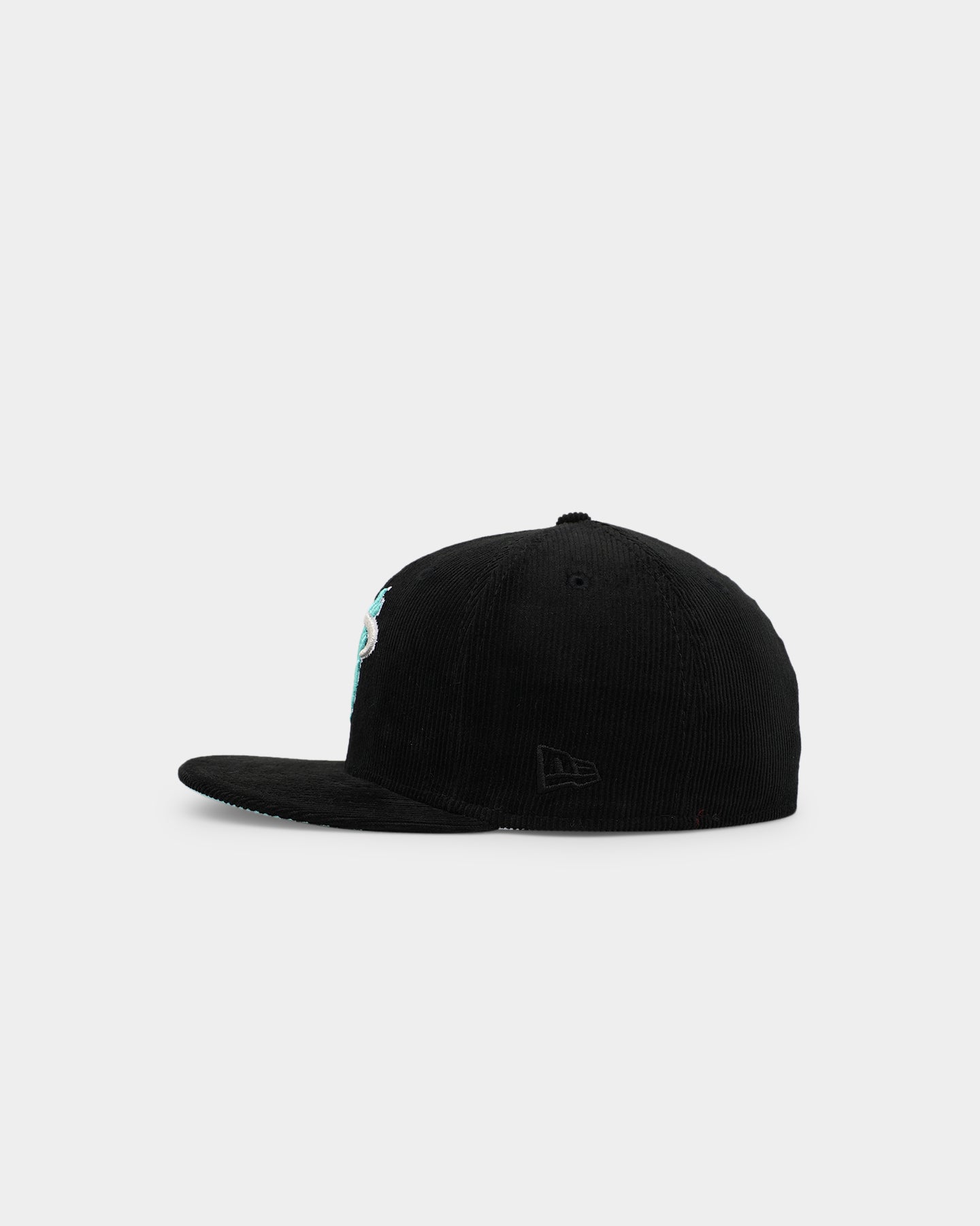 New Era Miami Heat 'Black Cord Blue Tint' 59FIFTY Fitted Black