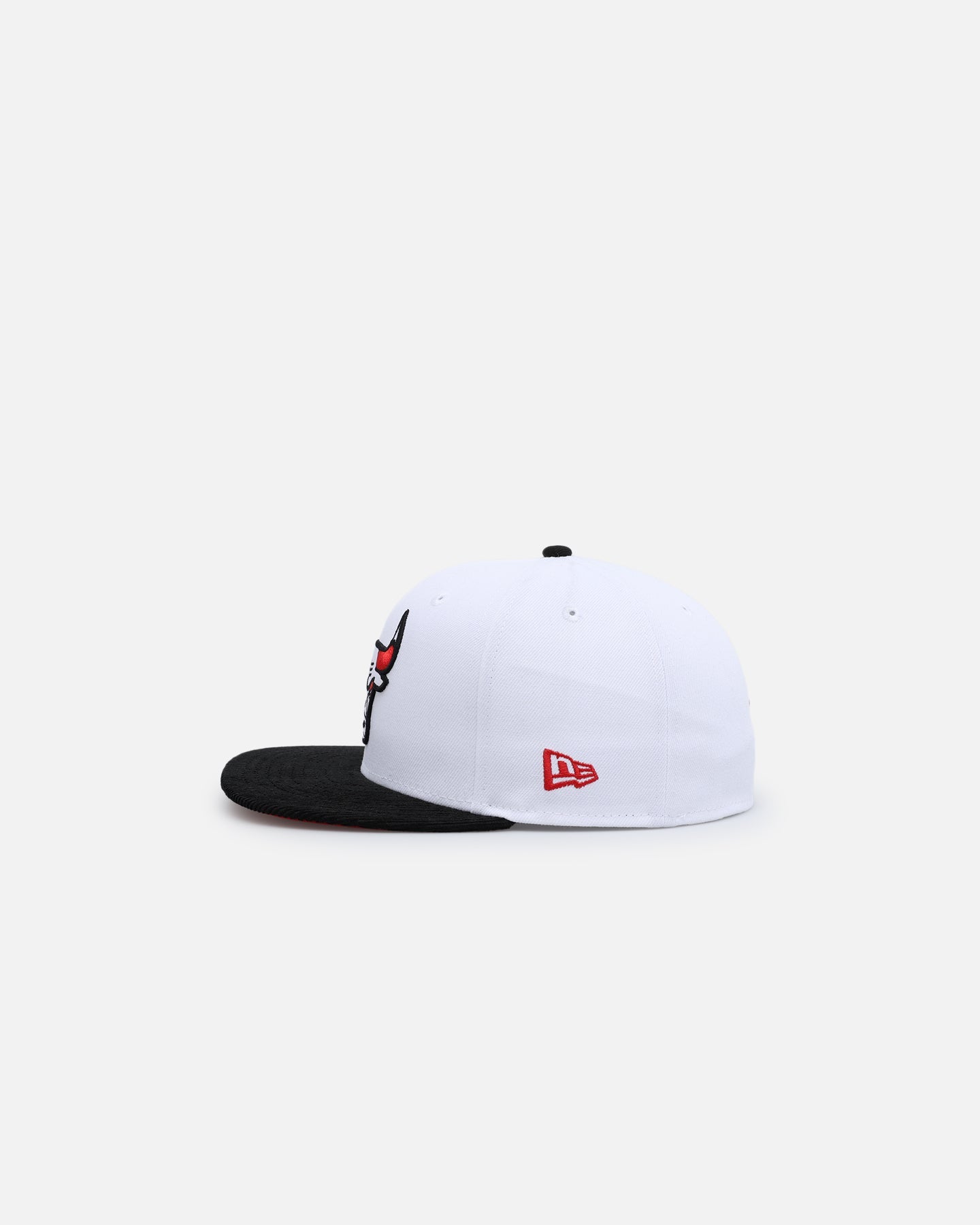 New Era Chicago Bulls 'Fire Red' 59FIFTY Fitted White/Black