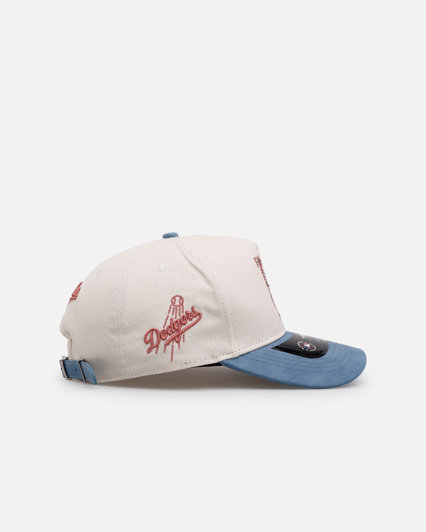 Pro Standard Los Angeles Dodgers 'Dodgers Tapestry' Pinch Front Strapback Natural