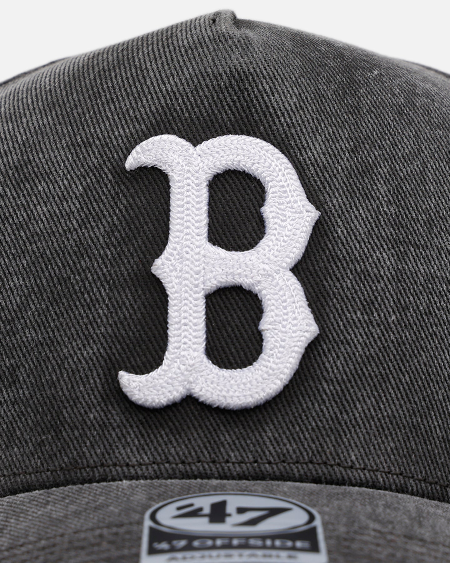 47 Brand Boston Red Sox 'Washed Black' Offside DT Snapback Washed Black