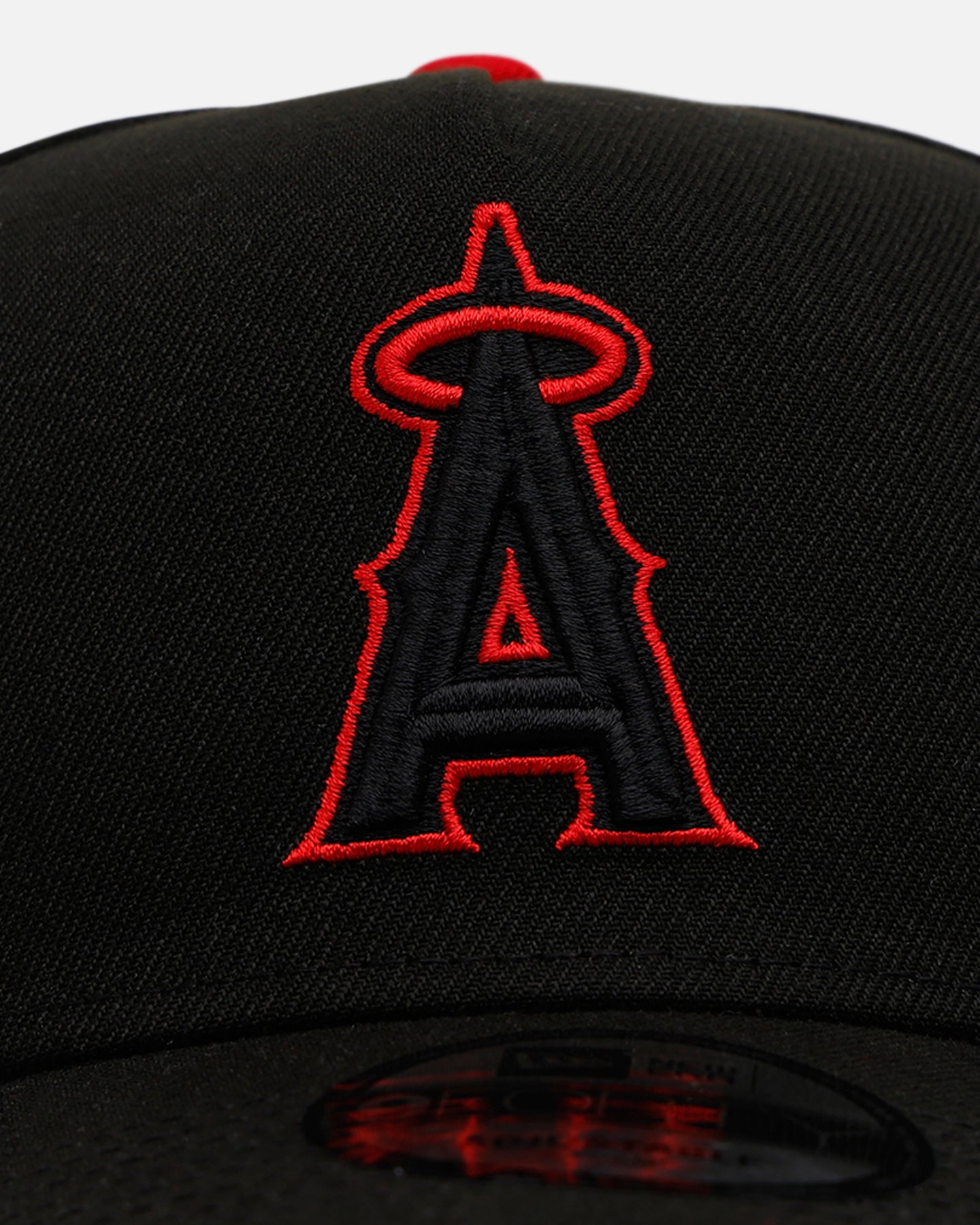 New Era Los Angeles Angels 'Outline' 9FORTY A-Frame Snapback Black