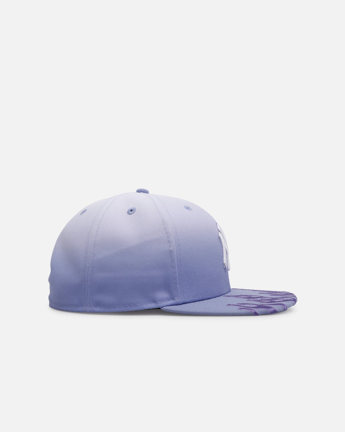 New Era New York Yankees 'Sundye Flames' 59FIFTY Fitted Lavender