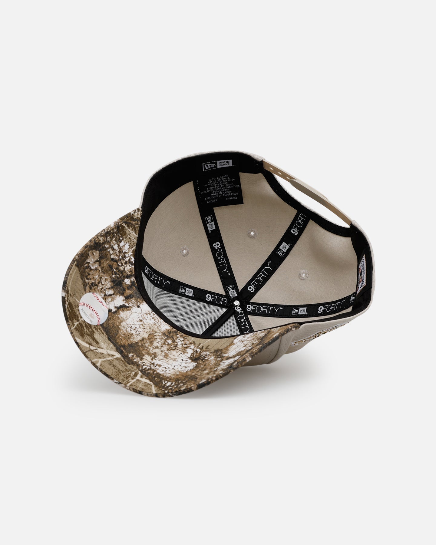 New Era Minnesota Twins 'Stone Realtree' 9FORTY A-Frame Snapback Stone
