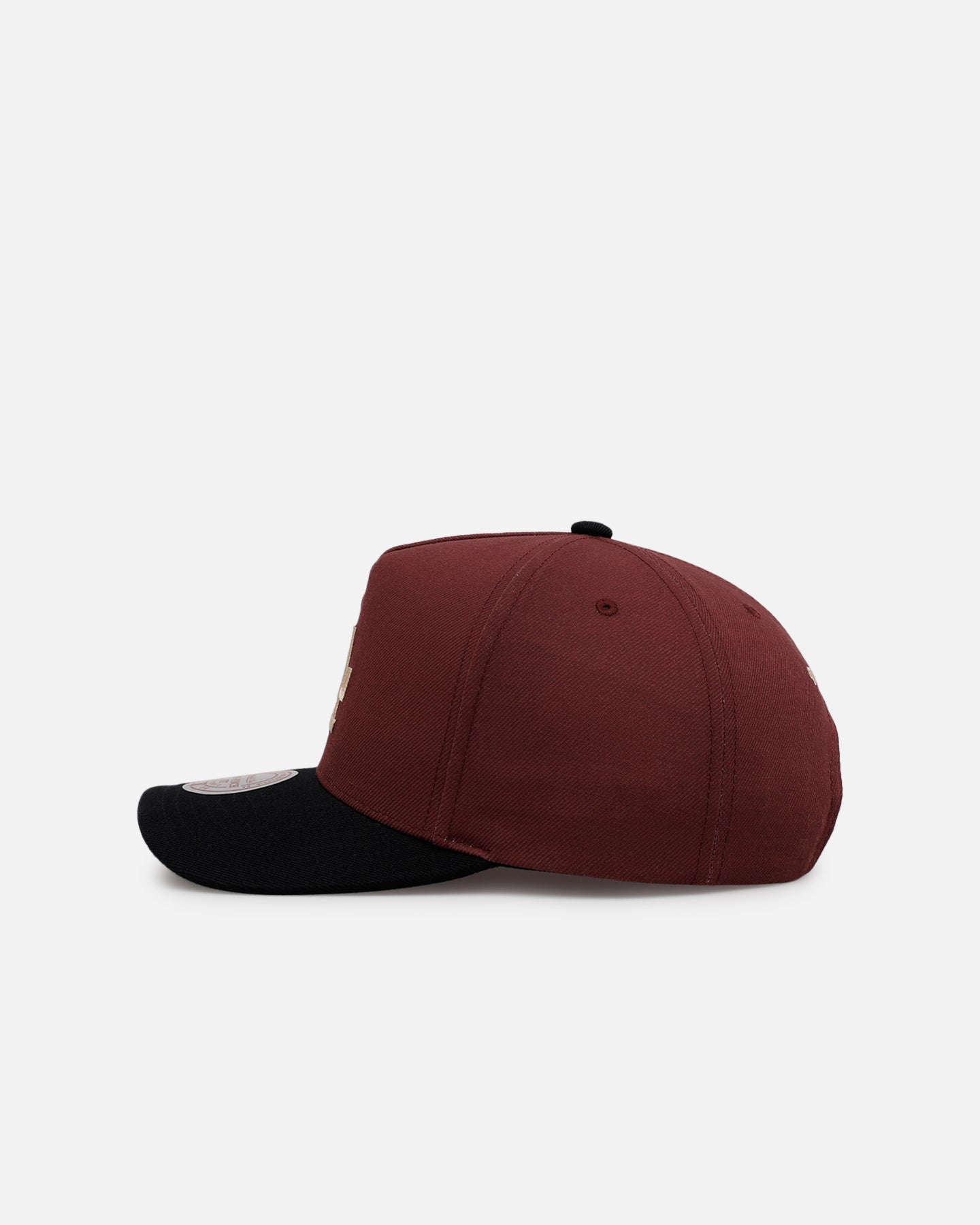 Mitchell & Ness Los Angeles Dodgers 'Vintage Burgundy' Pro Pinch Snapback Burgundy