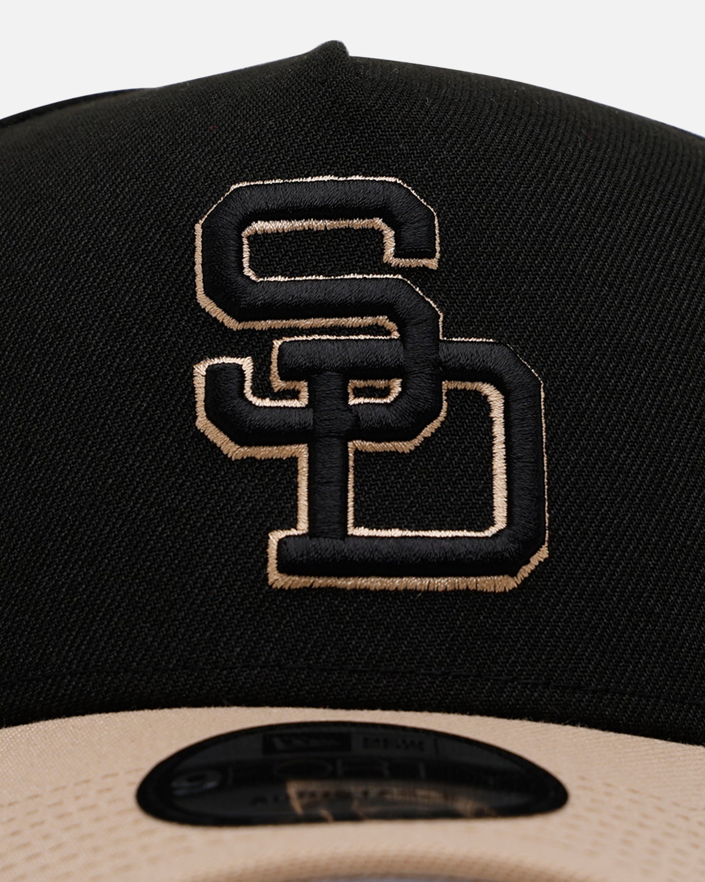 New Era San Diego Padres 'Desert Nights' 9FORTY A-Frame Snapback Black/Camel