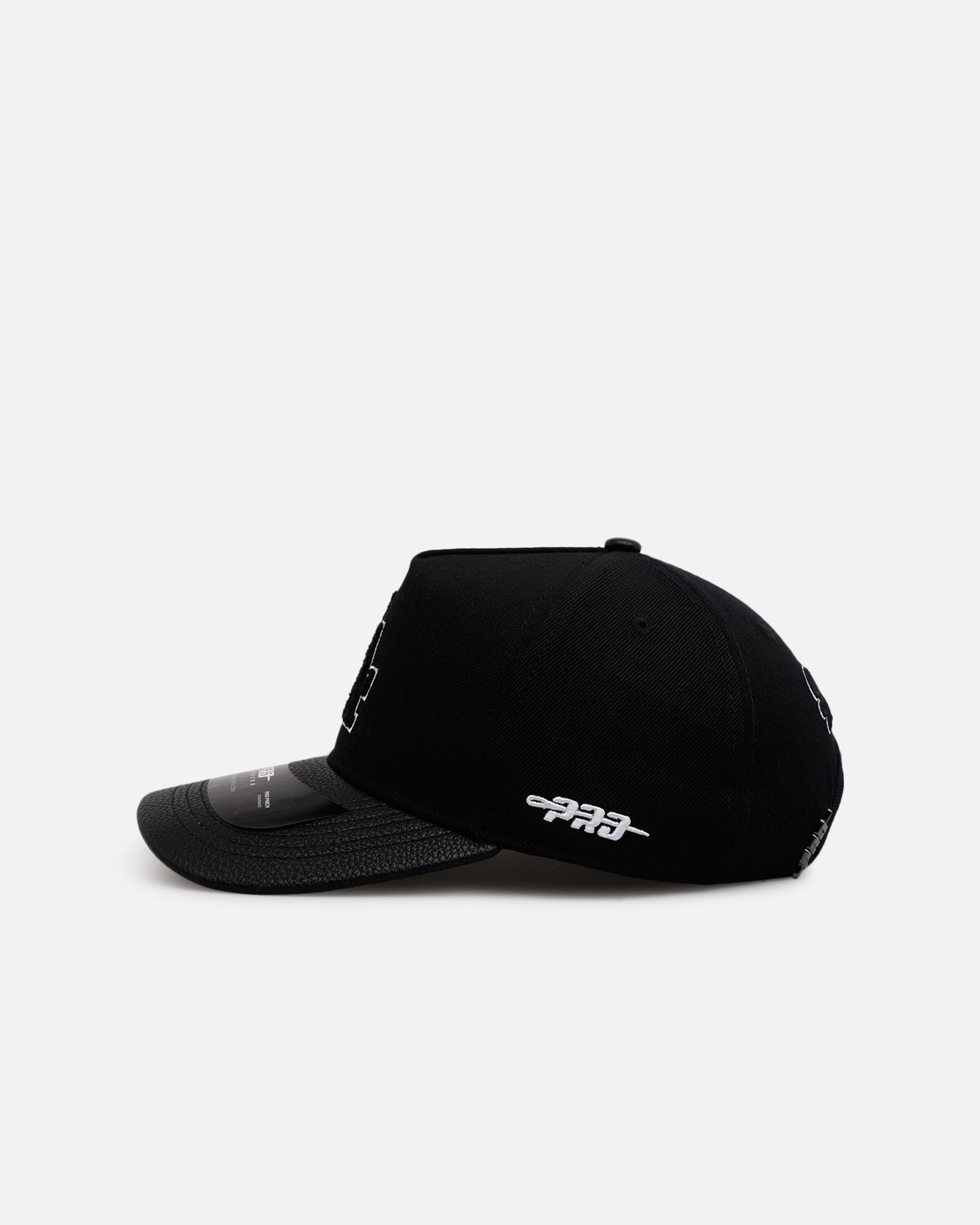 Pro Standard Los Angeles Dodgers 'Black Chenille' Pro Pinch Strapback Black