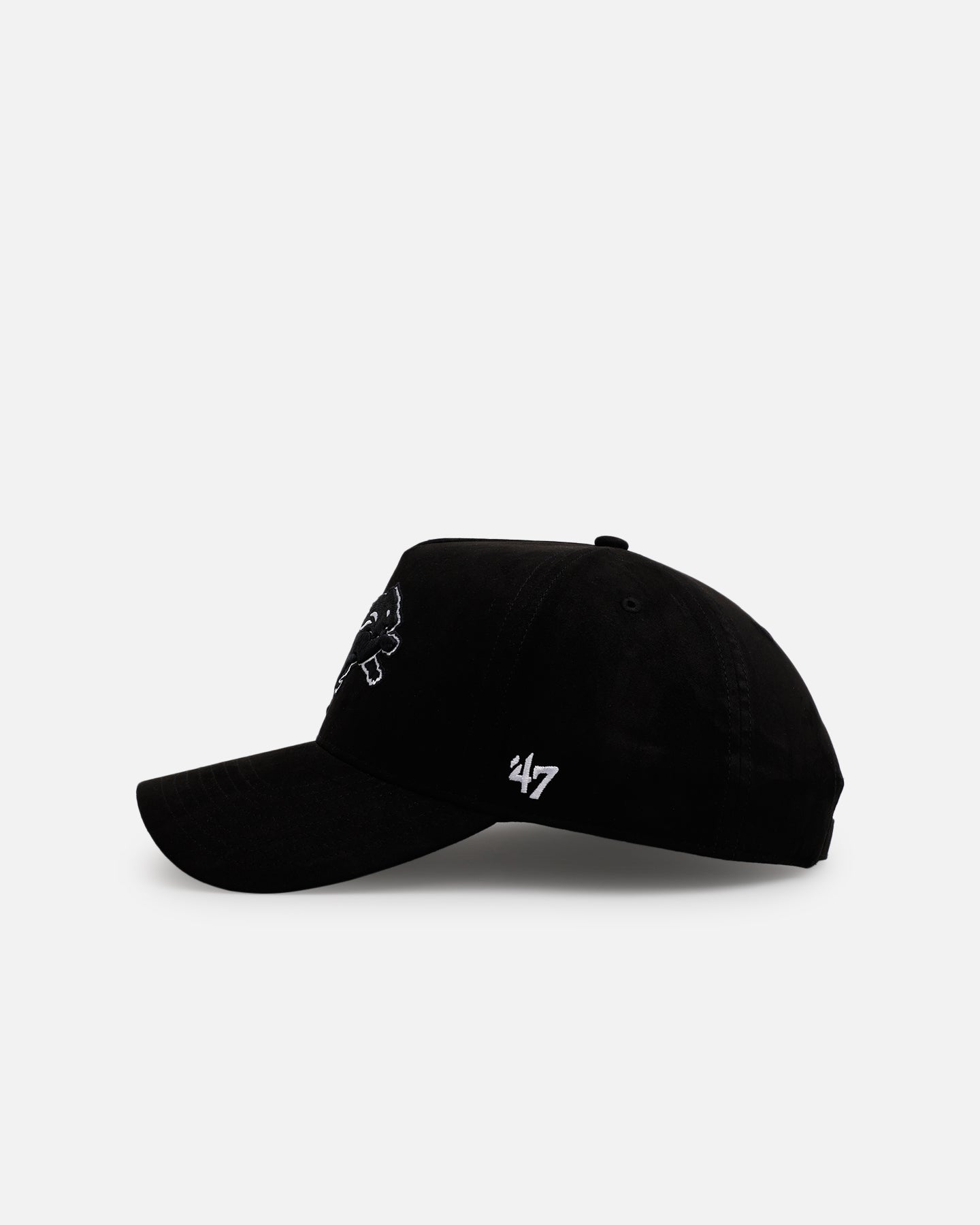 47 Brand Detroit Lions 'Ultrasuede' 47 MVP Strapback Black/White