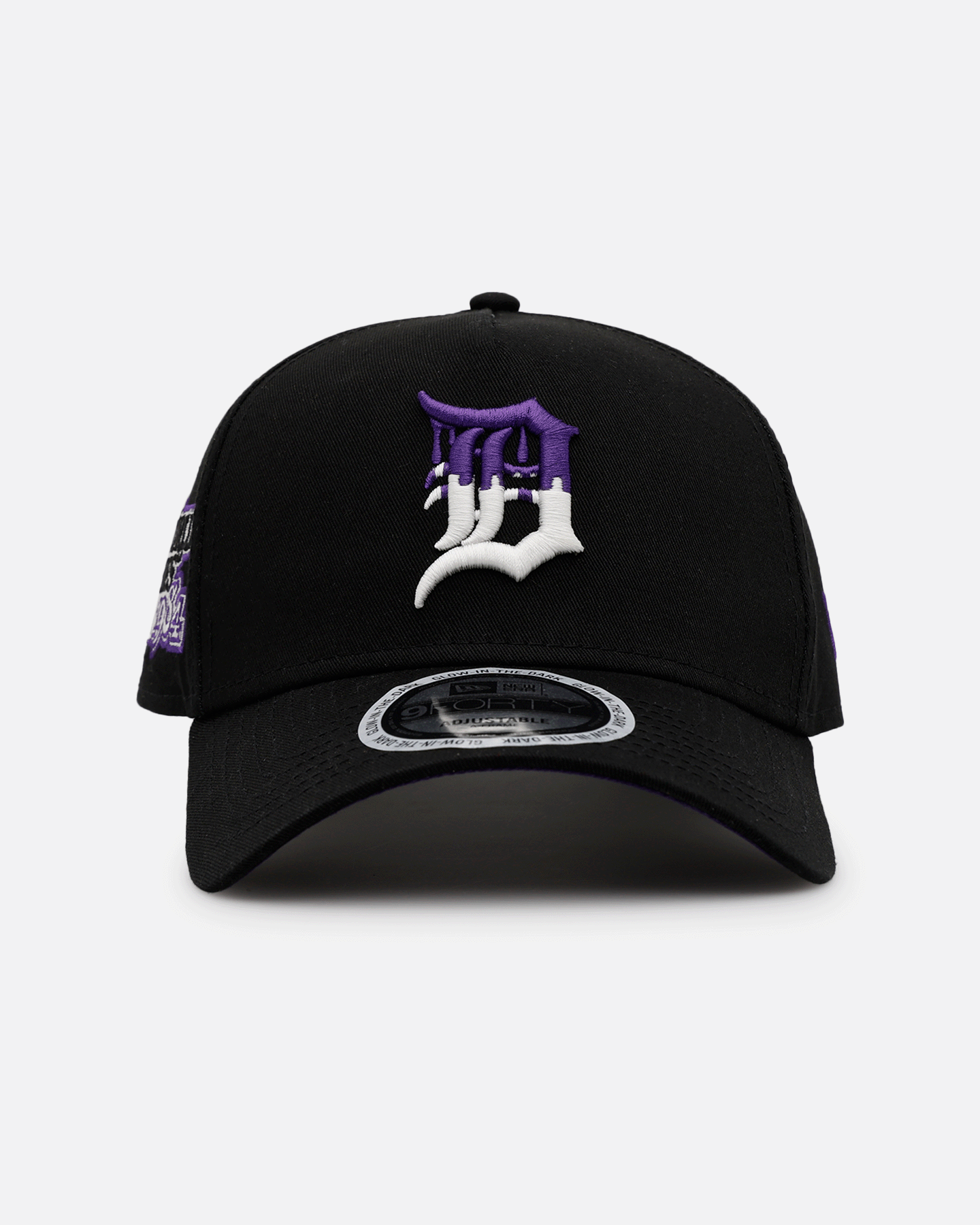 New Era Detroit Tigers 'Drip 3.0' 9FORTY A-Frame Snapback Black/Glow