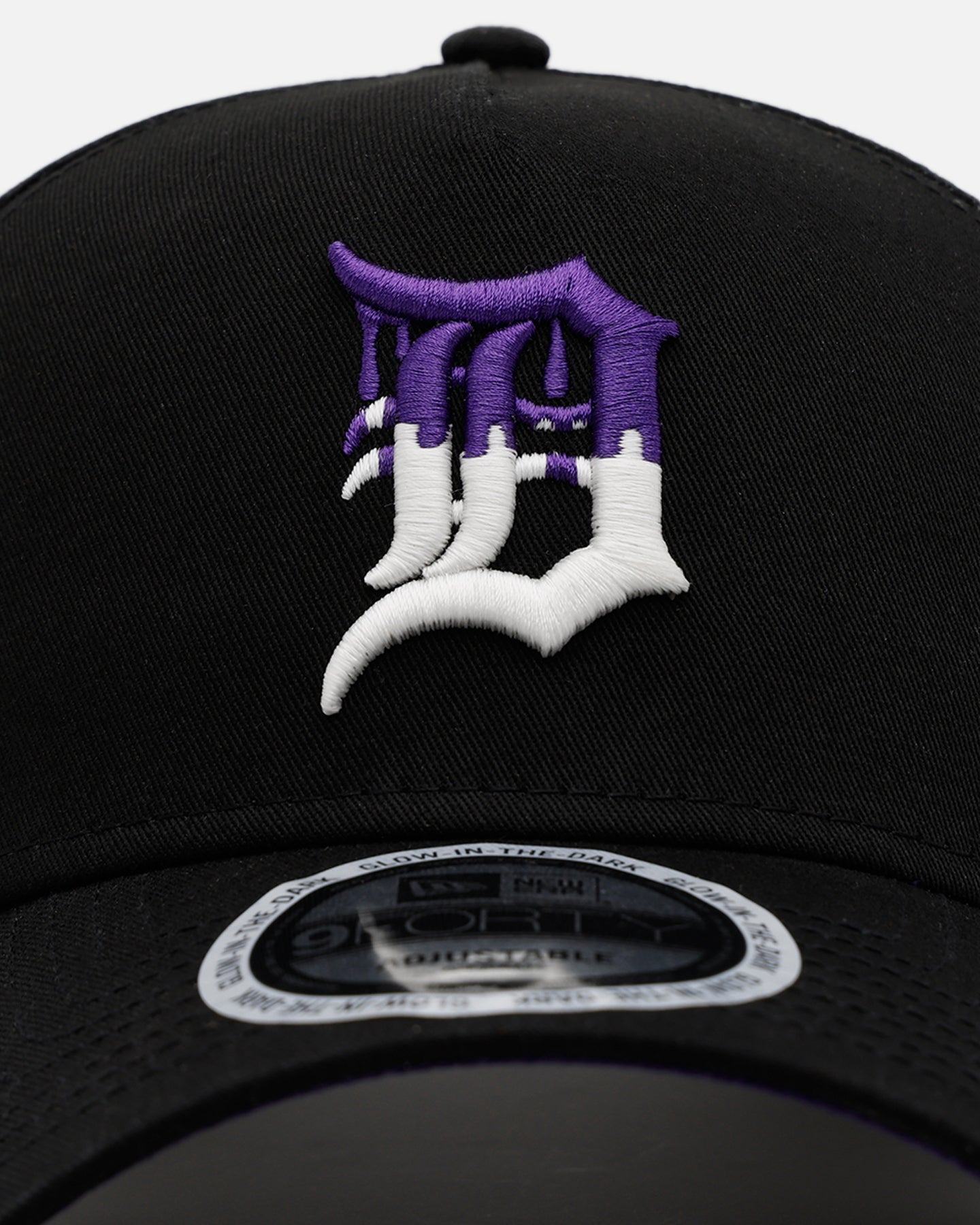 New Era Detroit Tigers 'Drip 3.0' 9FORTY A-Frame Snapback Black/Glow