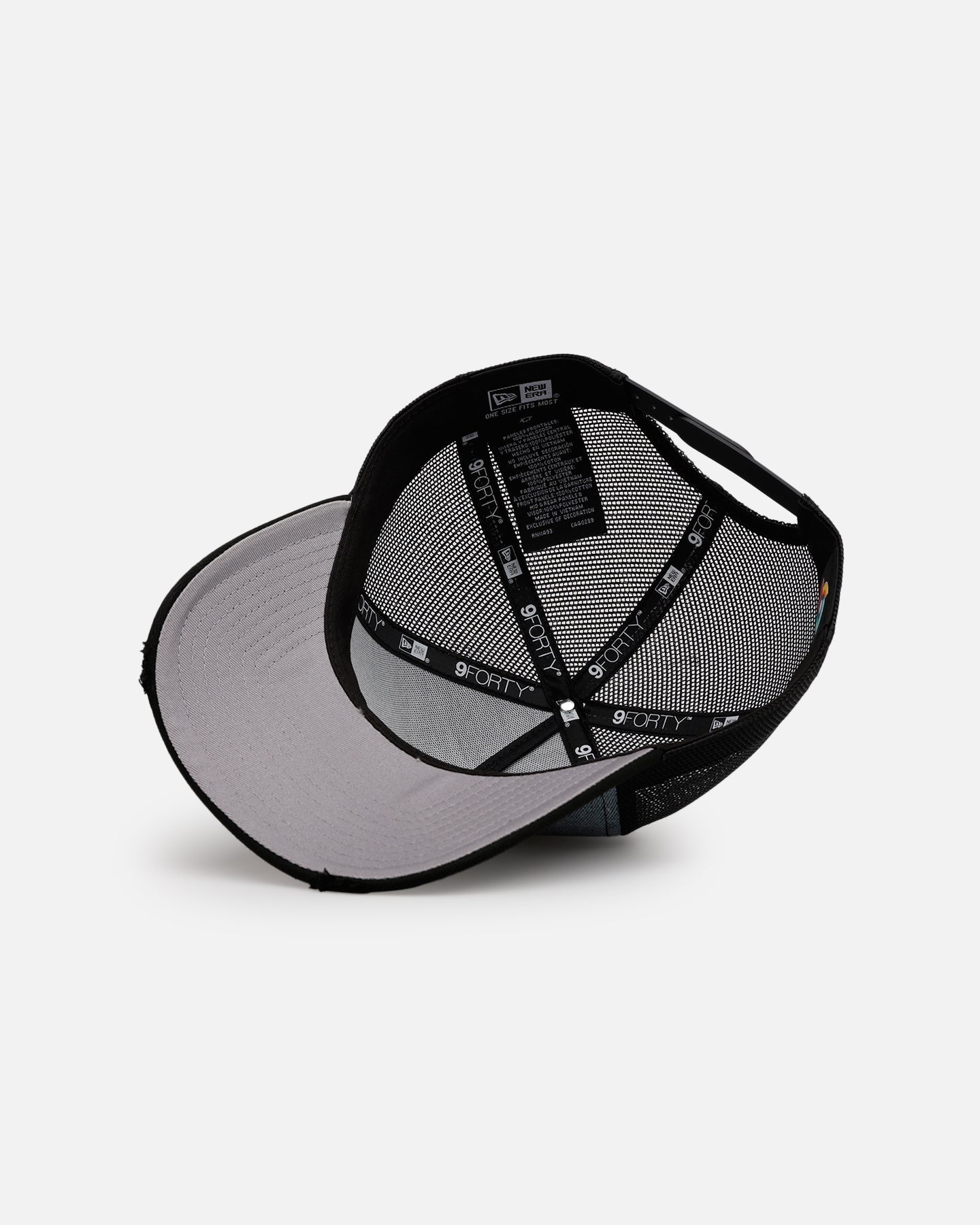 New Era Mexico National Baseball Team 'Bleach' 9FORTY A-Frame Trucker Snapback Denim
