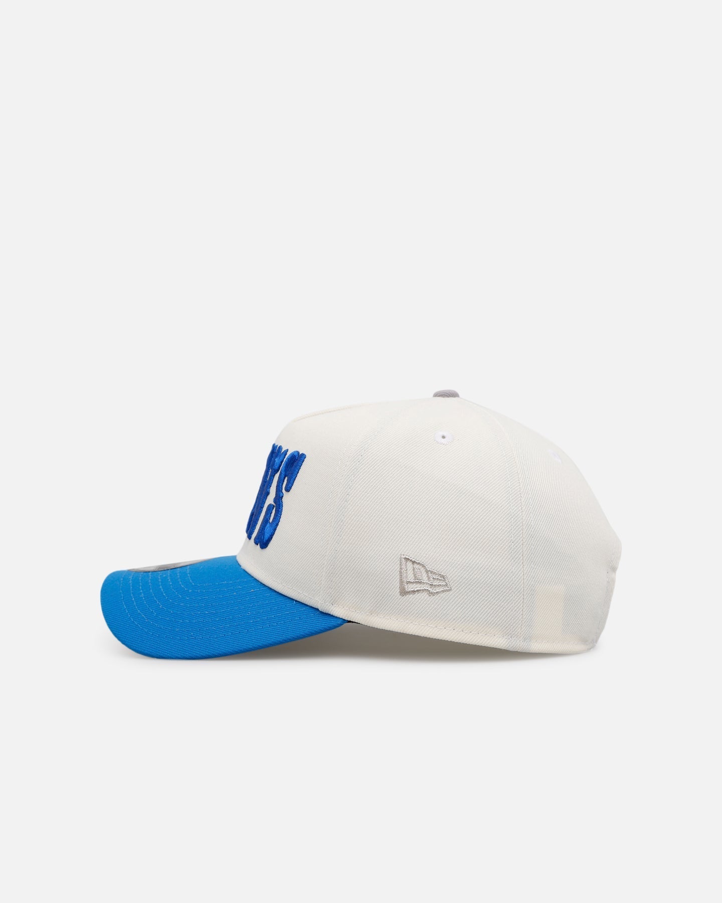 New Era Detroit Lions 'Chrome Metallic Wordmark' 9FORTY A-Frame Snapback Chrome