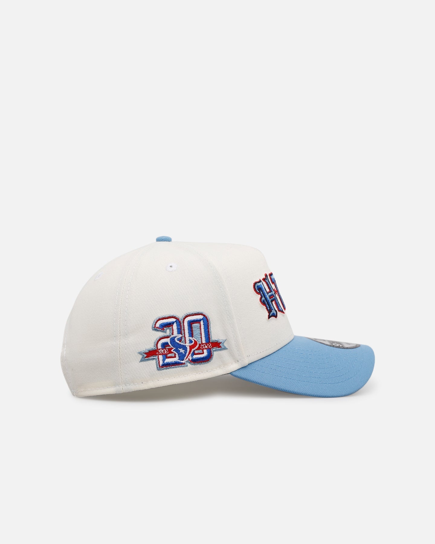New Era Houston Texans 'Chrome Metallic Wordmark' 9FORTY A-Frame Snapback Chrome