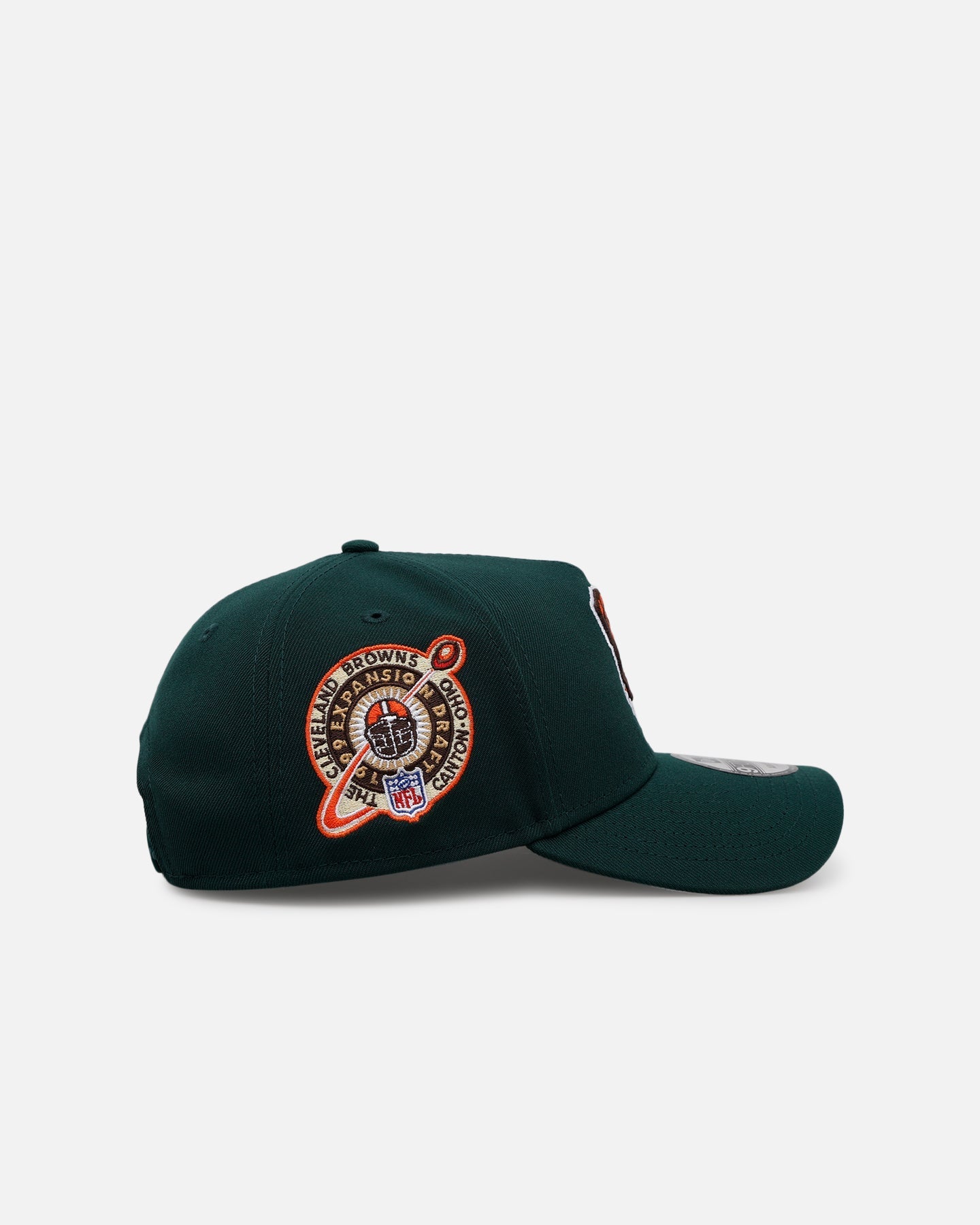 New Era Cleveland Browns 'Evergreen' 9FORTY A-Frame Snapback Dark Green