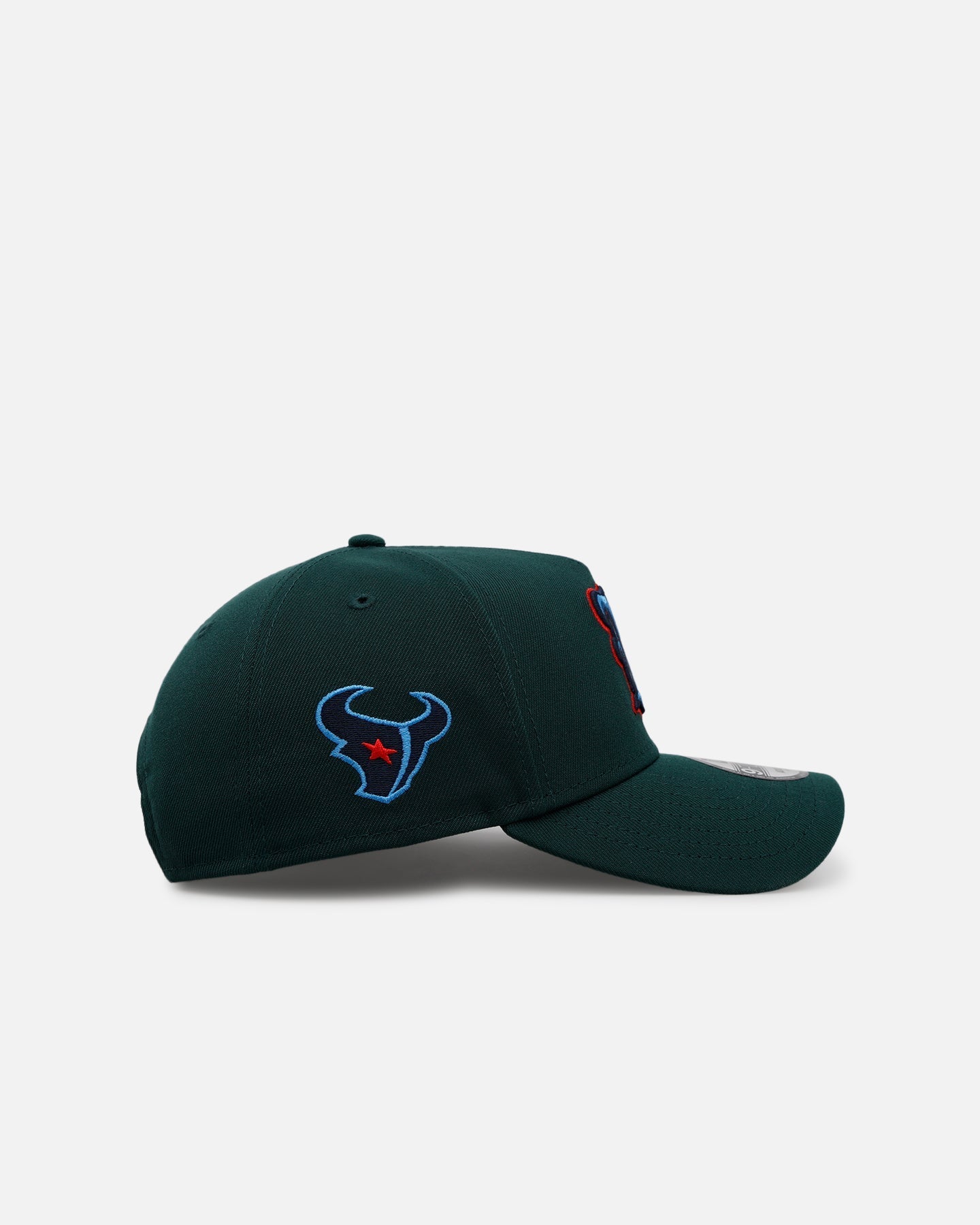 New Era Houston Texans 'Evergreen' 9FORTY A-Frame Snapback Dark Green