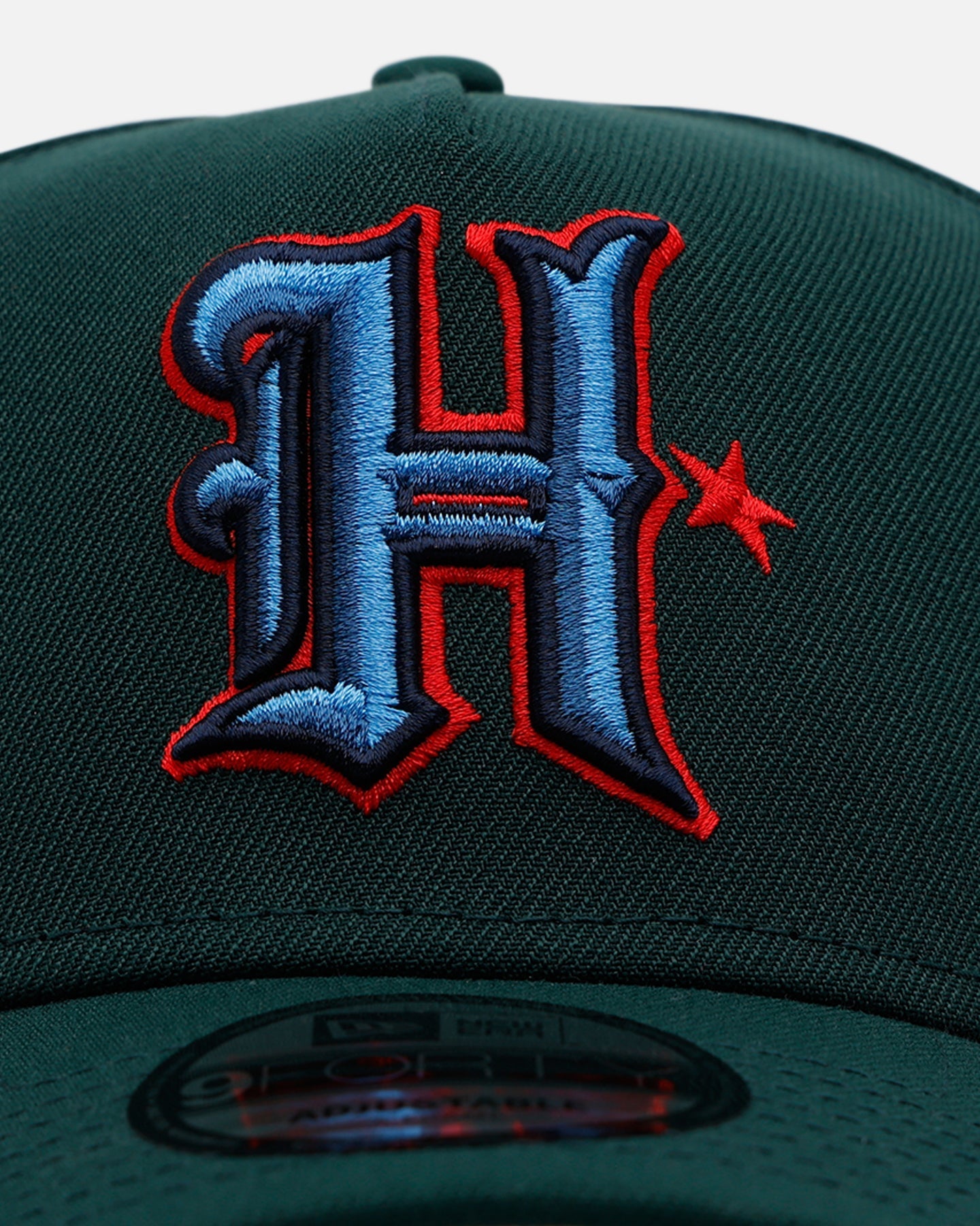 New Era Houston Texans 'Evergreen' 9FORTY A-Frame Snapback Dark Green