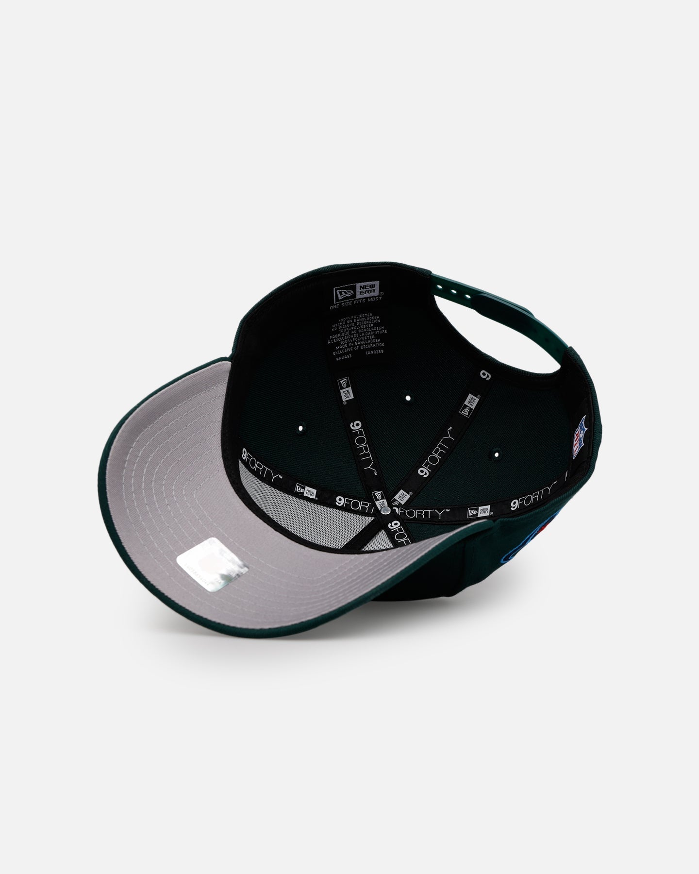New Era Houston Texans 'Evergreen' 9FORTY A-Frame Snapback Dark Green