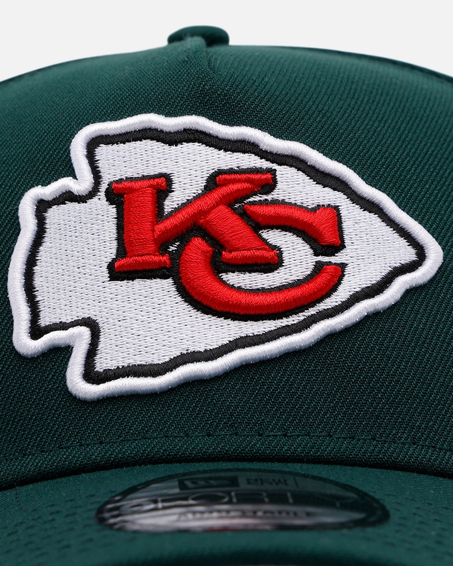 New Era Kansas City Chiefs 'Evergreen' 9FORTY A-Frame Snapback Dark Green