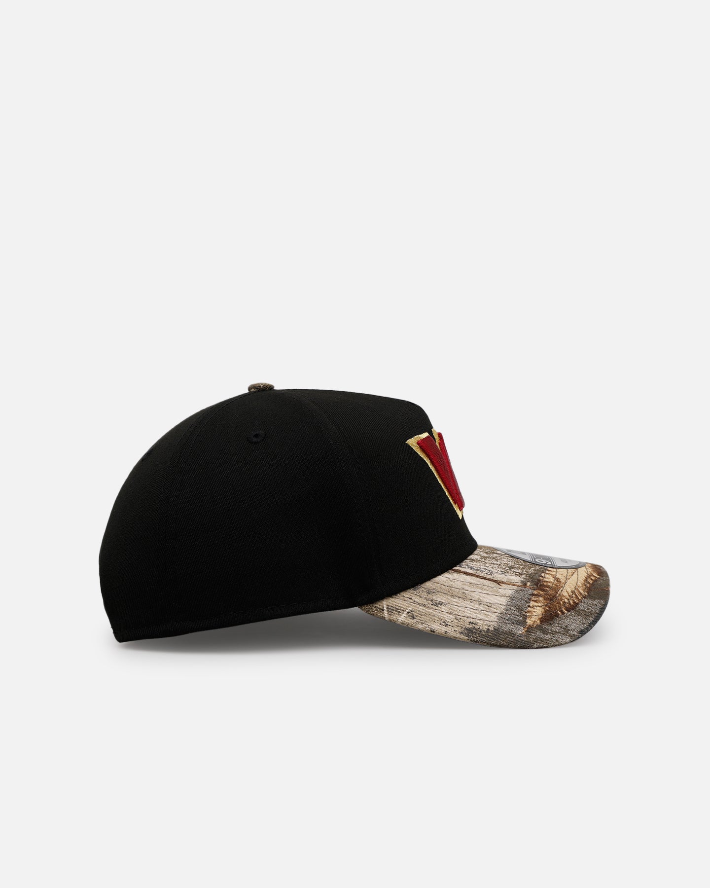 New Era Washington Commanders 'Black Crown Realtree Visor' 9FORTY A-Frame Snapback Realtree Edge/Black