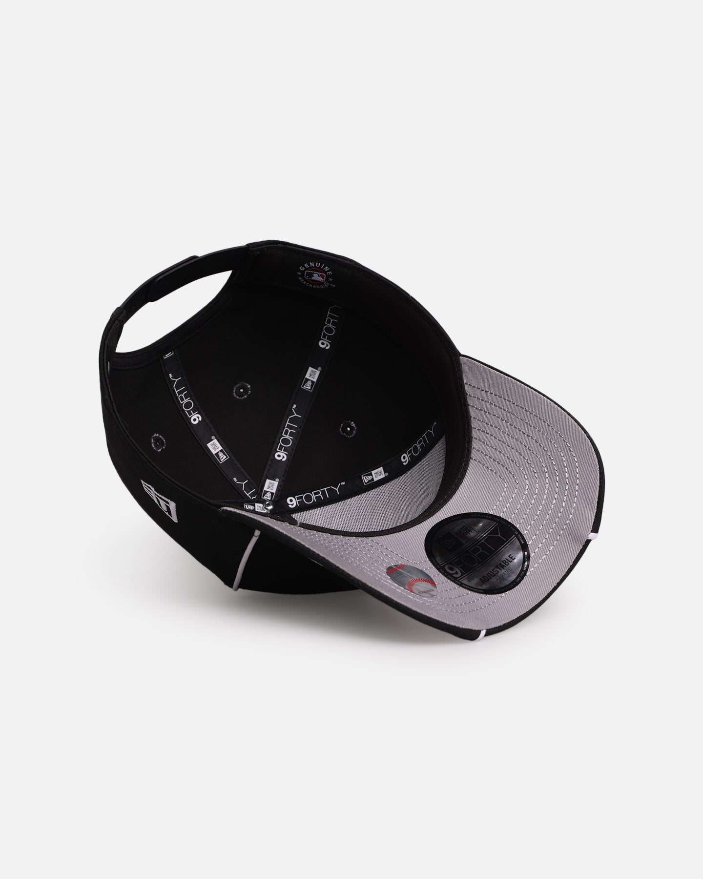 New Era Detroit Tigers 'Piping' 9FORTY A-Frame Snapback Black/White