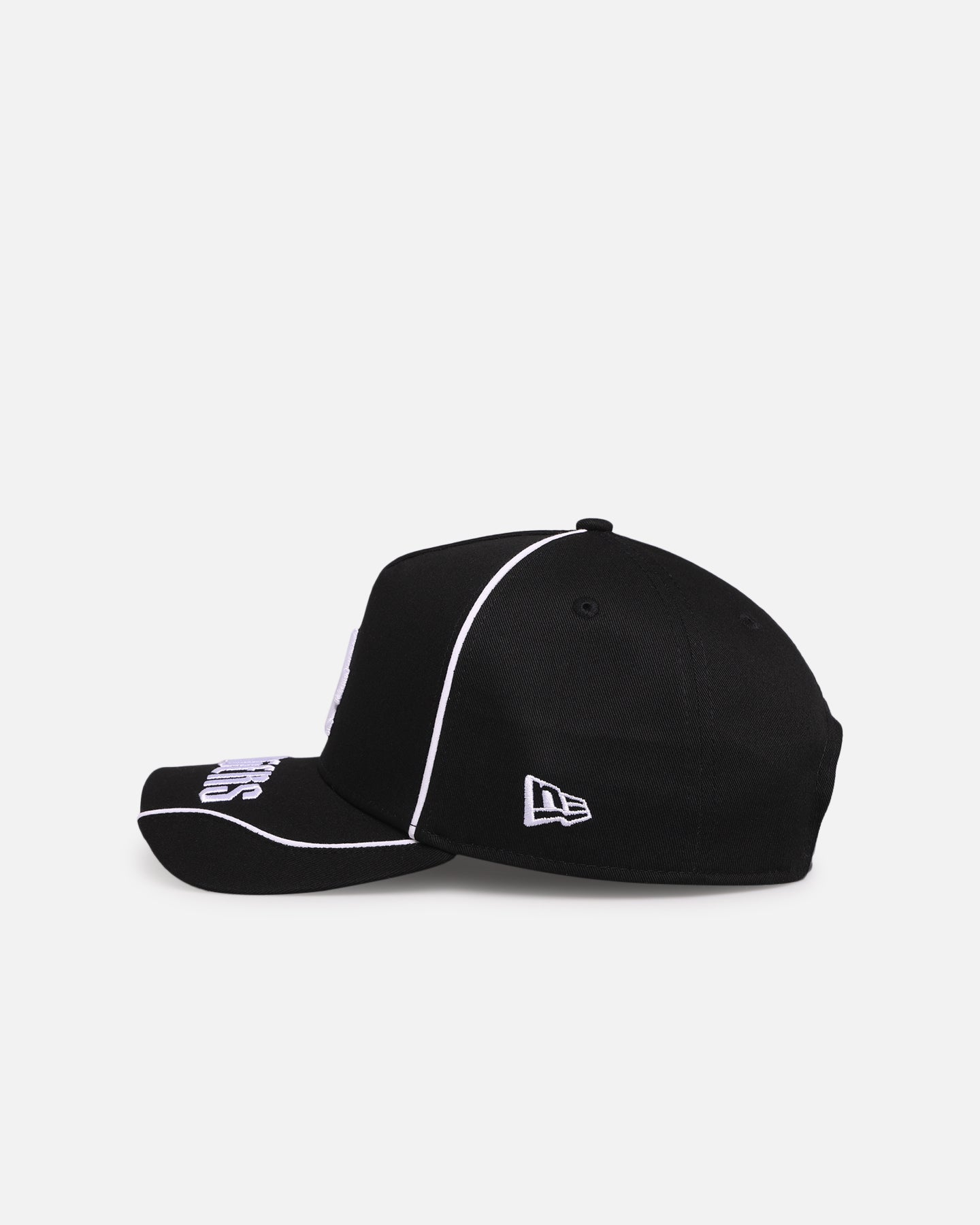 New Era Los Angeles Dodgers 'Piping' 9FORTY A-Frame Snapback Black/White