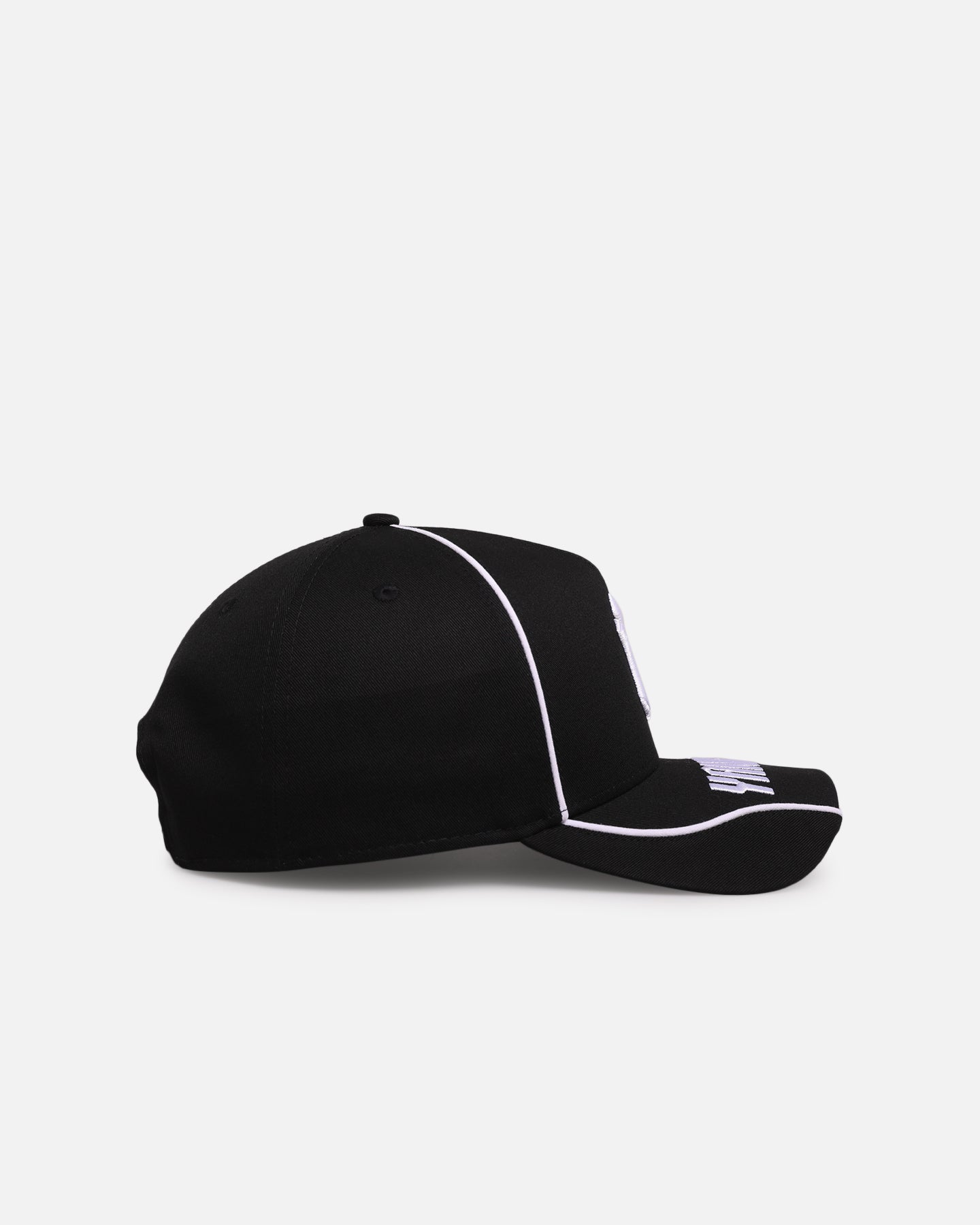 New Era New York Yankees 'Piping' 9FORTY A-Frame Snapback Black/White
