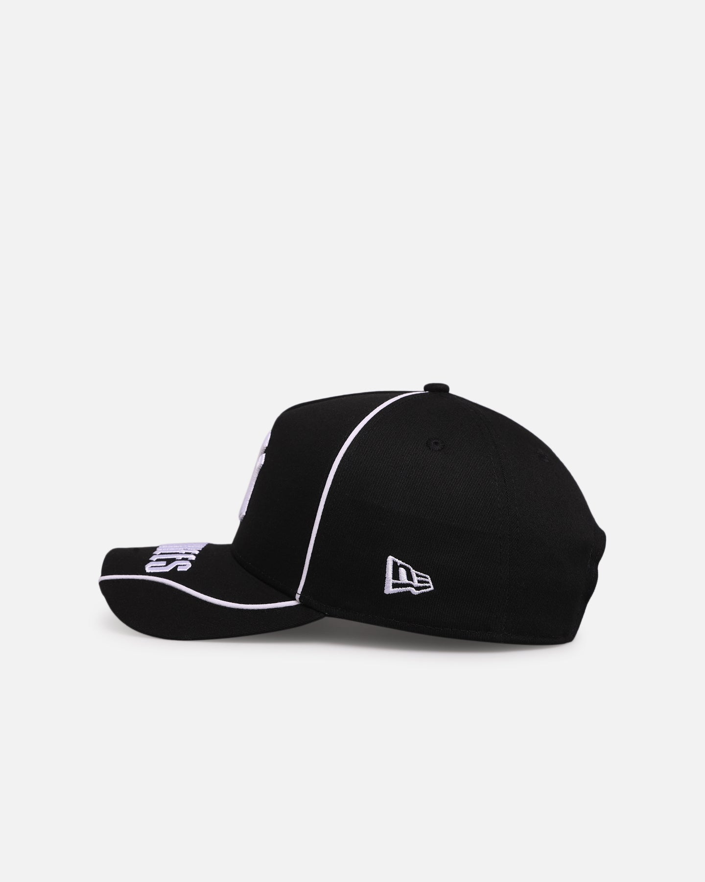 New Era New York Yankees 'Piping' 9FORTY A-Frame Snapback Black/White
