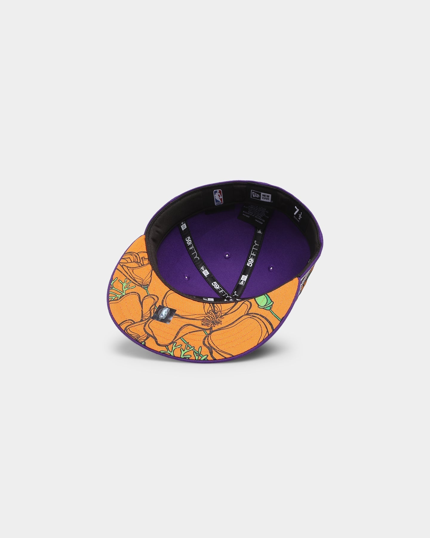 New Era Los Angeles Lakers 'OG Team Colour State Flower' 59FIFTY Fitted OTC