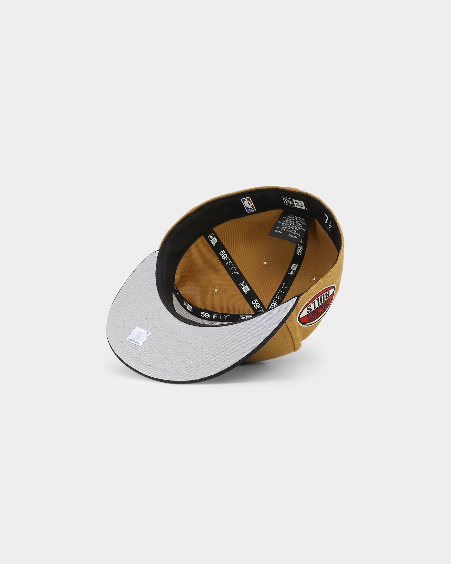 New Era Chicago Bulls 'Midnight Harvest 2-Tone' 59FIFTY Fitted Wheat/Navy