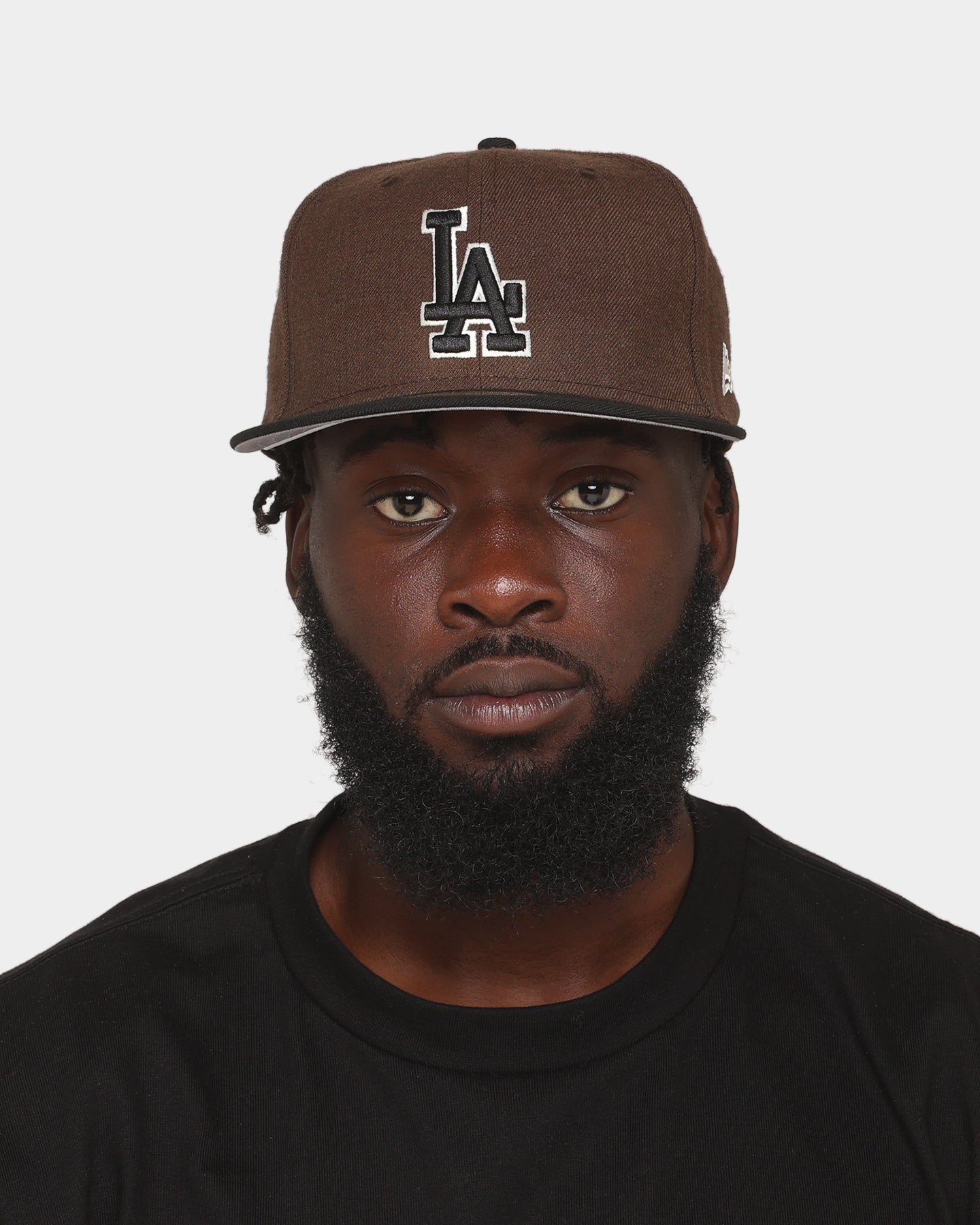 New Era Los Angeles Dodgers 'Angus' 59FIFTY Fitted Dark Brown