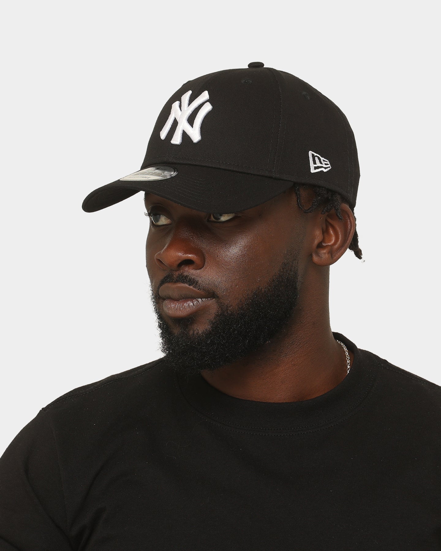New Era New York Yankees Core Team 9FORTY Casual Strapback Black/White