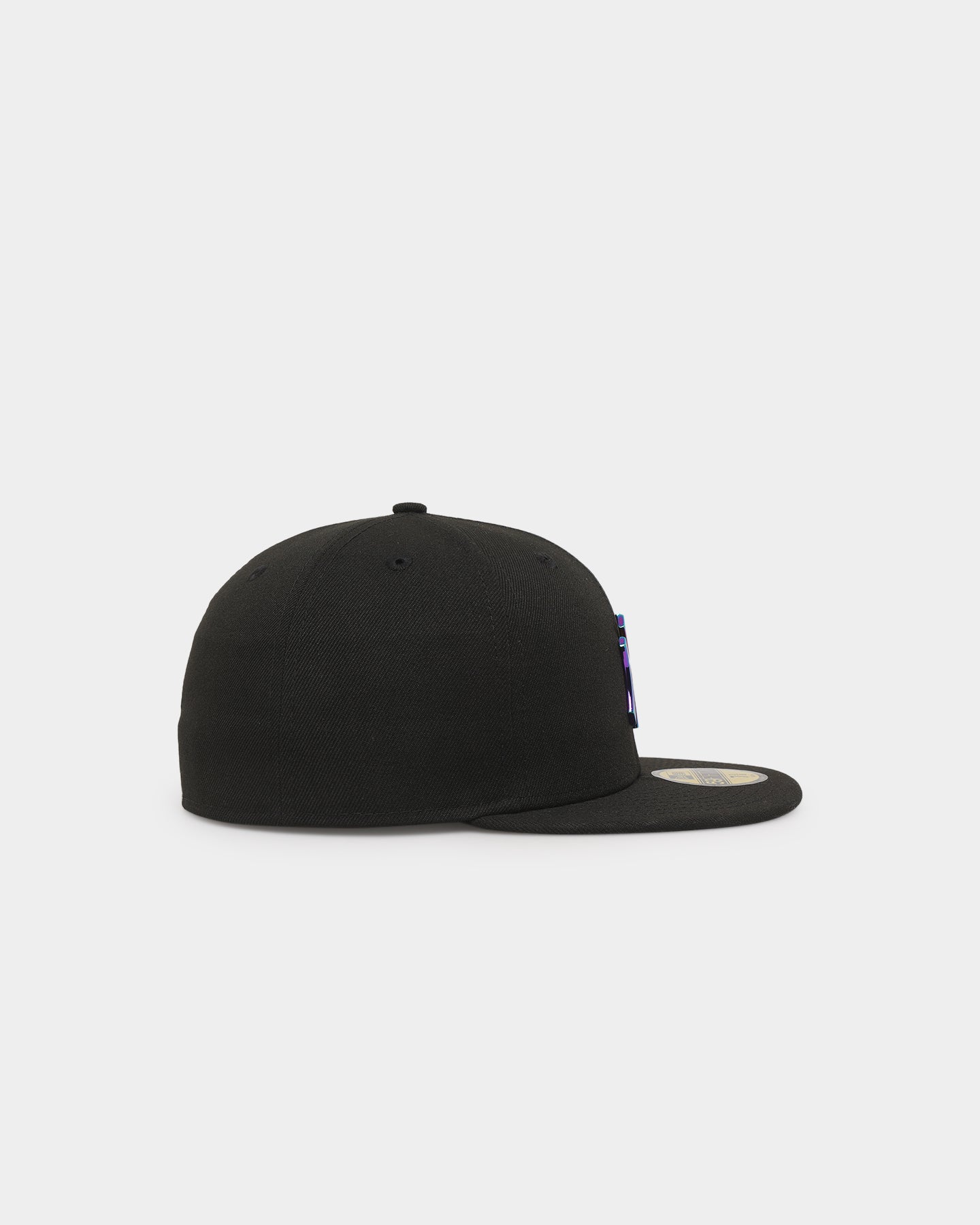 New Era New York Yankees 'Metal Badge' 59FIFTY Fitted Black/Iridescent