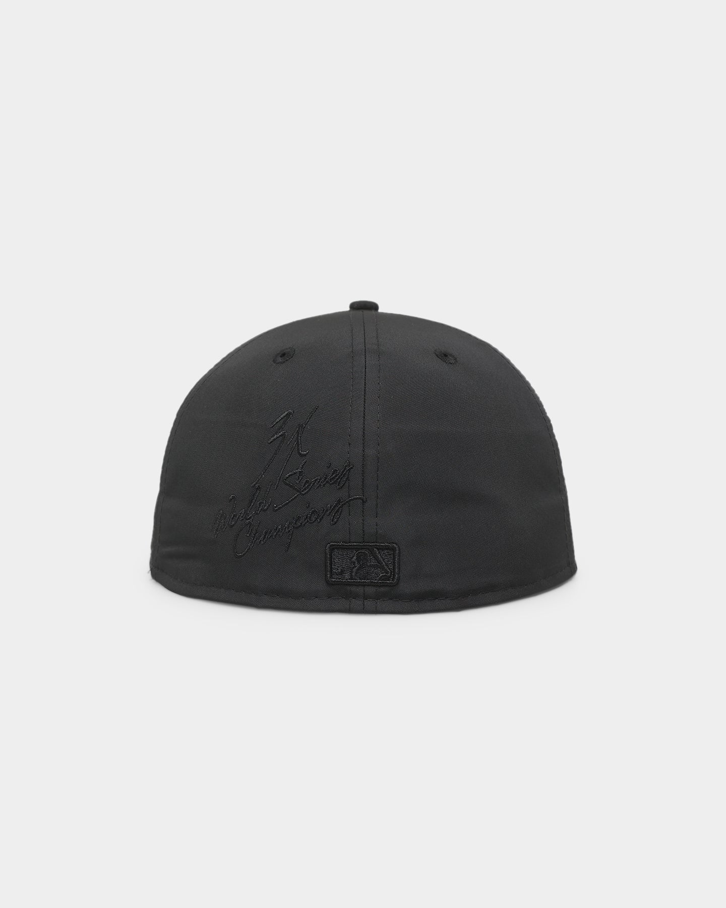 New Era Atlanta Braves 'Triple Black Multi Logo Prolight' World Series 59FIFTY Fitted Black/Black