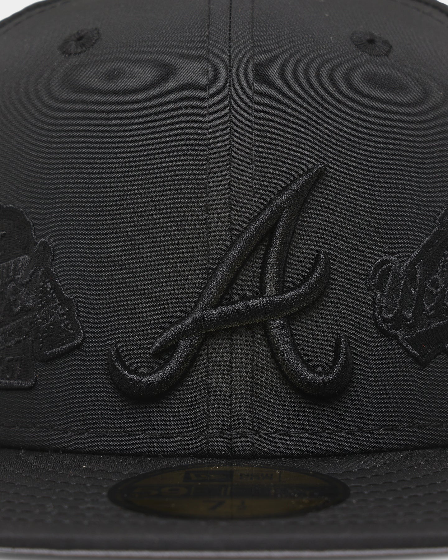 New Era Atlanta Braves 'Triple Black Multi Logo Prolight' World Series 59FIFTY Fitted Black/Black