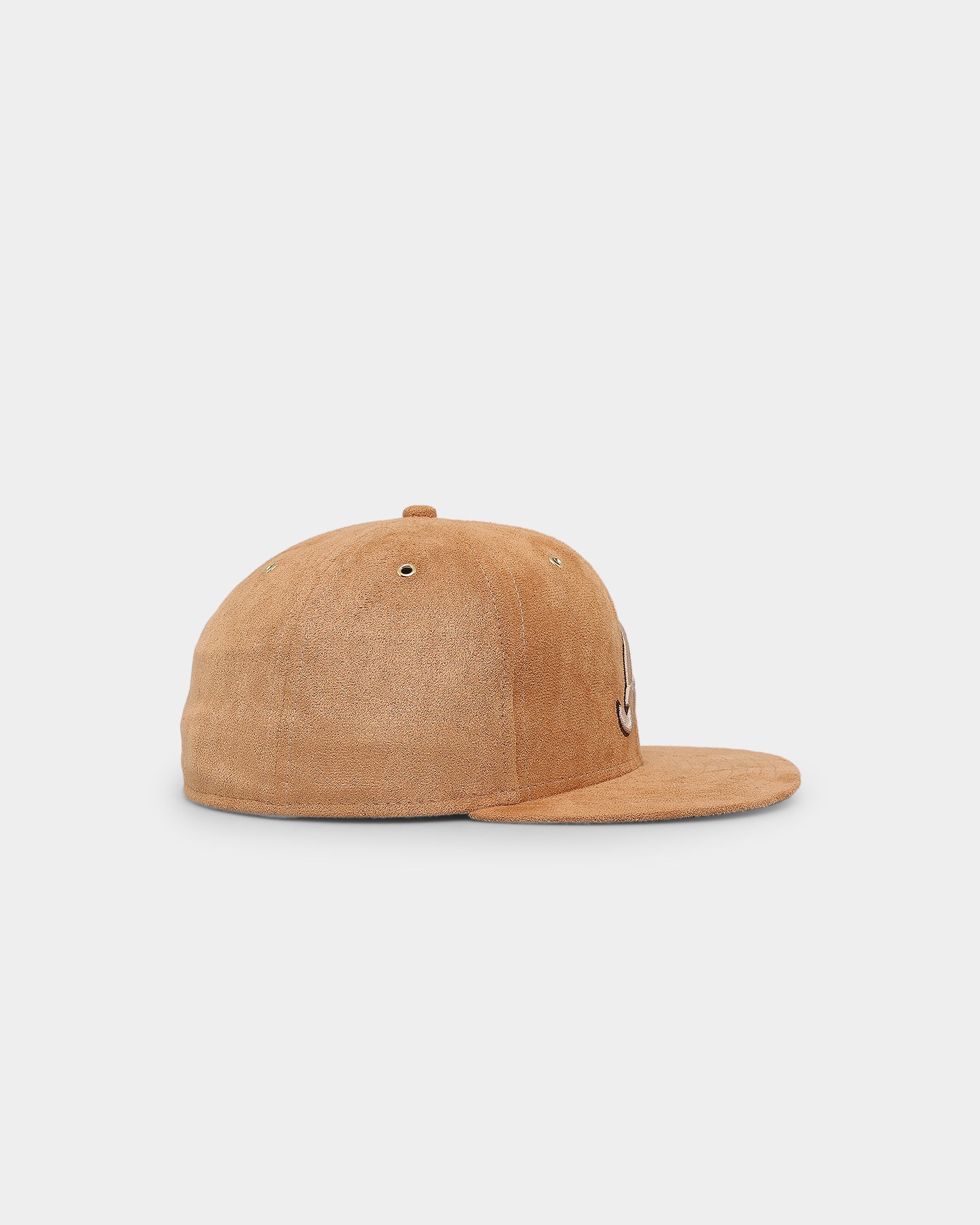 New Era Atlanta Braves 'Wheat/Brown/Gold' Suede 59FIFTY Fitted Wheat