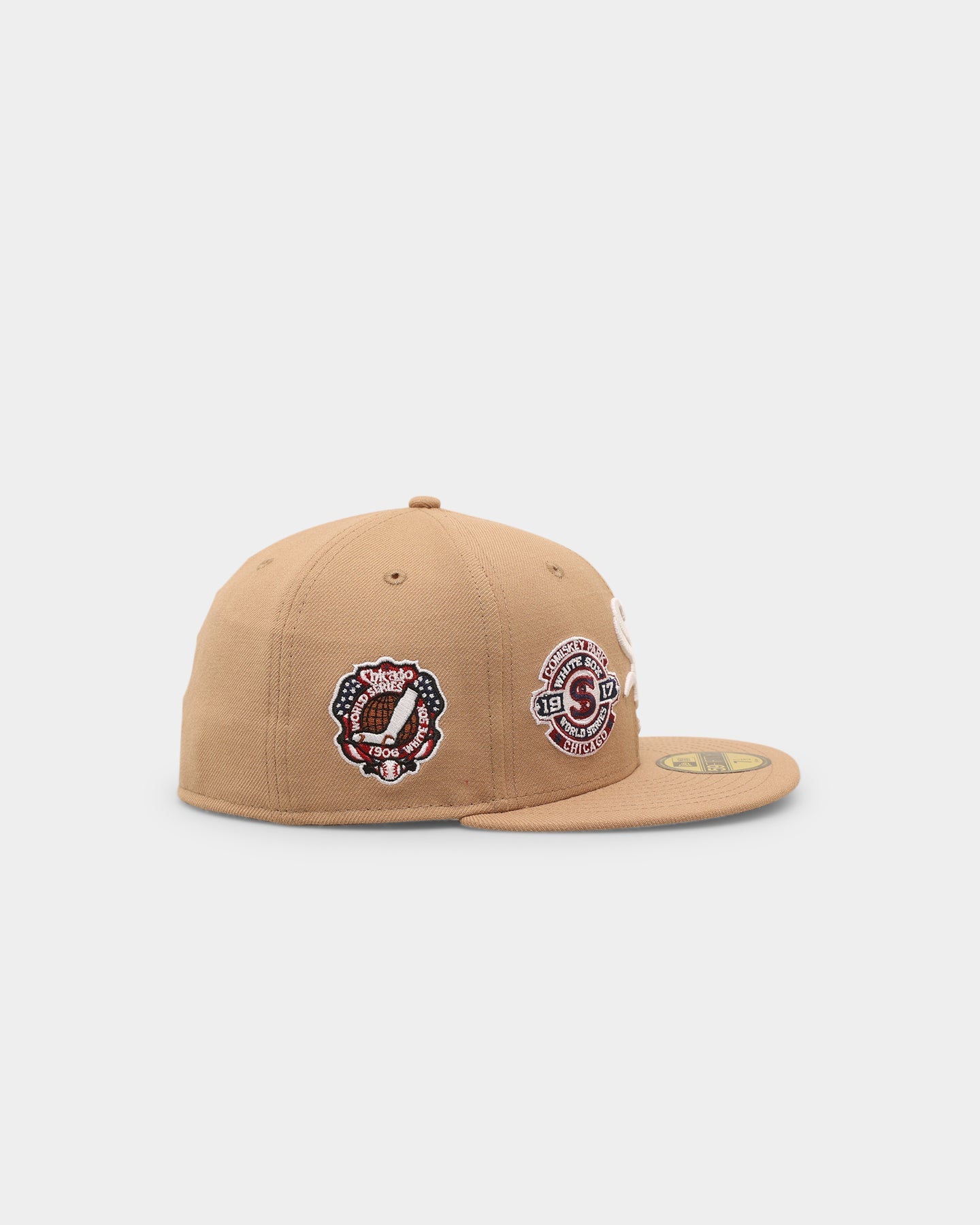 New Era Chicago White Sox 'World Series Multi Logo' 59FIFTY Fitted Tumbleweed