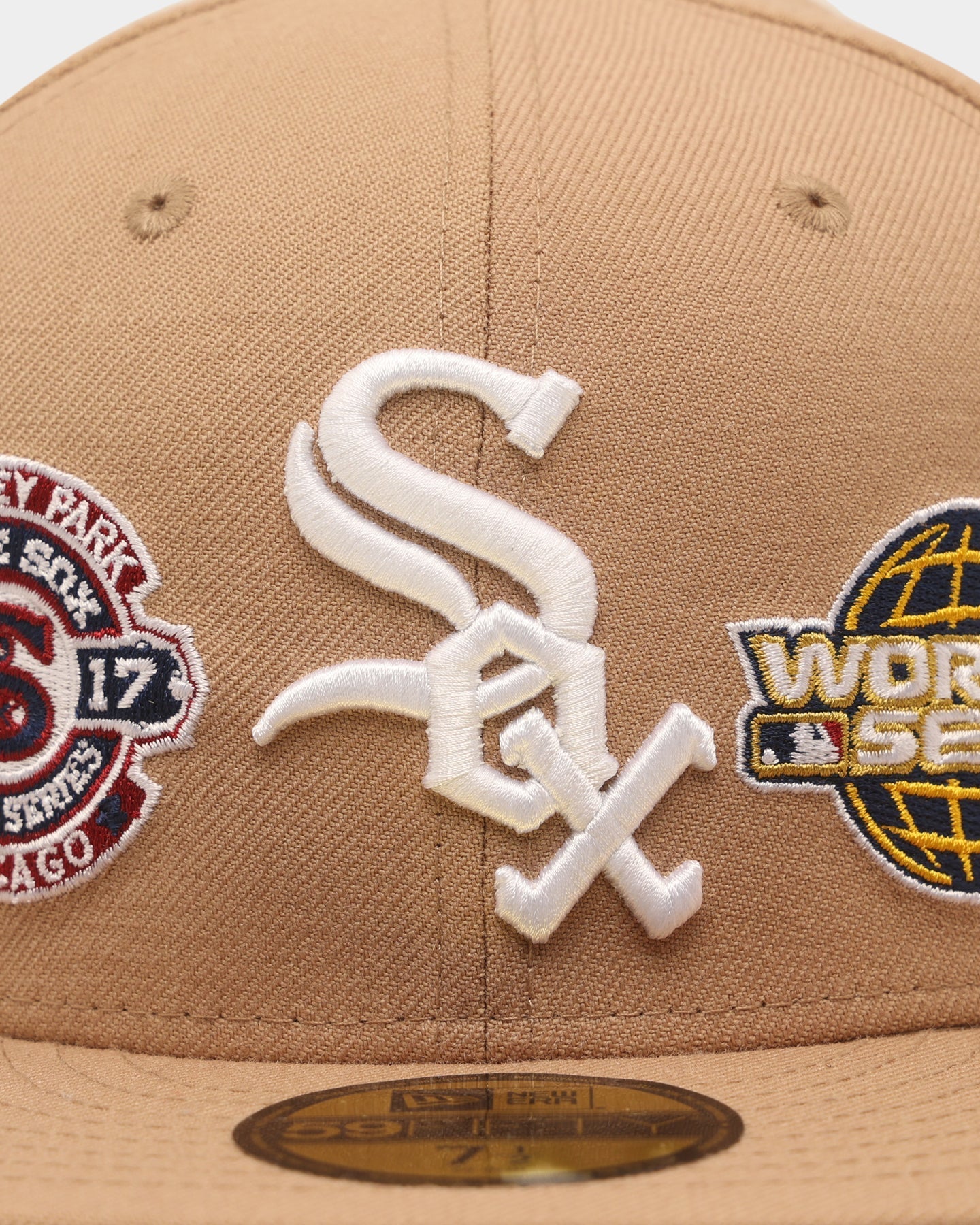 New Era Chicago White Sox 'World Series Multi Logo' 59FIFTY Fitted Tumbleweed