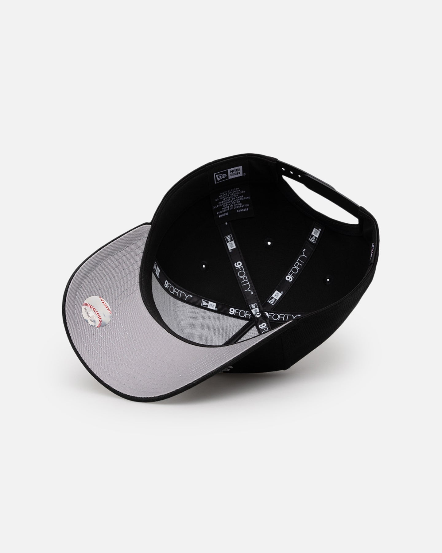 New Era Los Angeles Dodgers 'Gothic Arch' 9FORTY A-Frame Snapback Black/White
