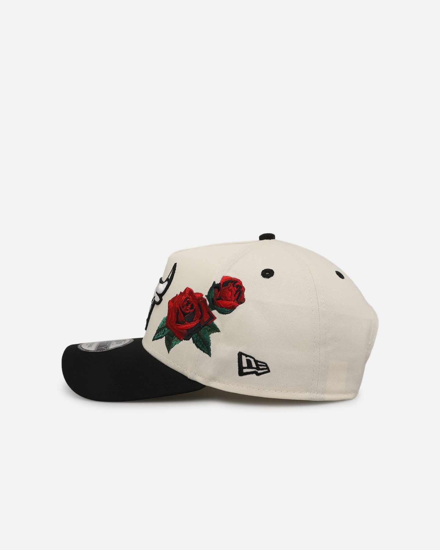 New Era Chicago Bulls 'Chrome Black Roses' 9FORTY A-Frame Snapback Chrome/Black
