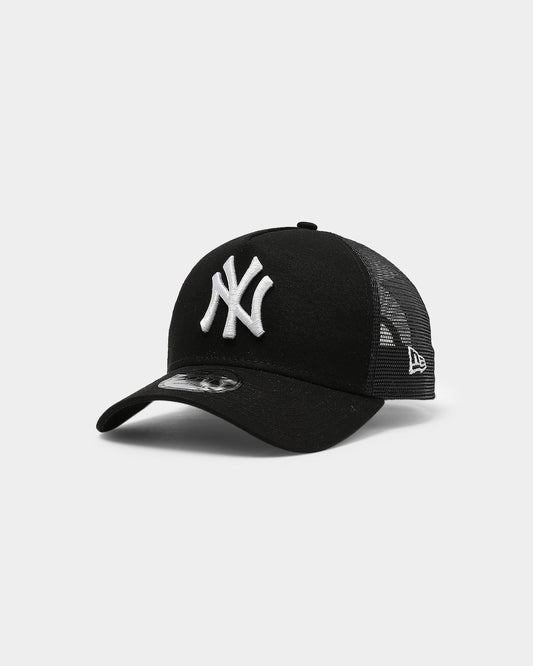 New Era New York Yankees 9FORTY A-Frame Trucker Black