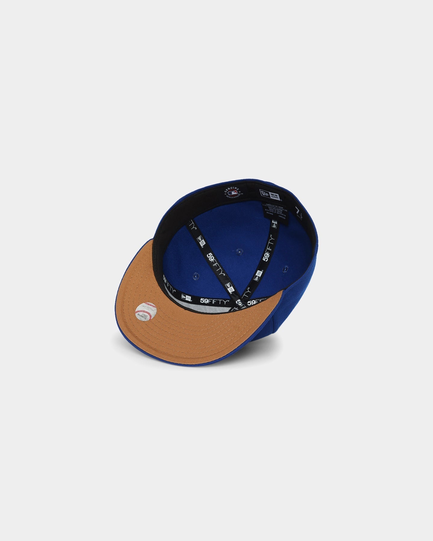 New Era Chicago Cubs "Cereal Wheat Bottoms" 59FIFTY Fitted Light Royal