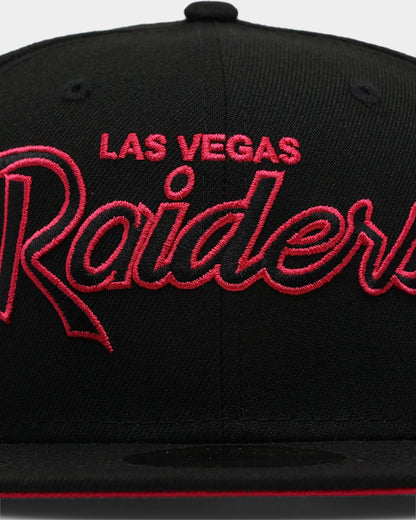 New Era Las Vegas Raiders 'Rose Nights' 59FIFTY Fitted Black