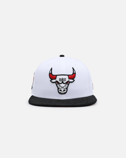 New Era Chicago Bulls 'Fire Red' 59FIFTY Fitted White/Black