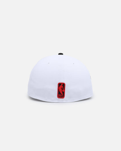 New Era Chicago Bulls 'Fire Red' 59FIFTY Fitted White/Black