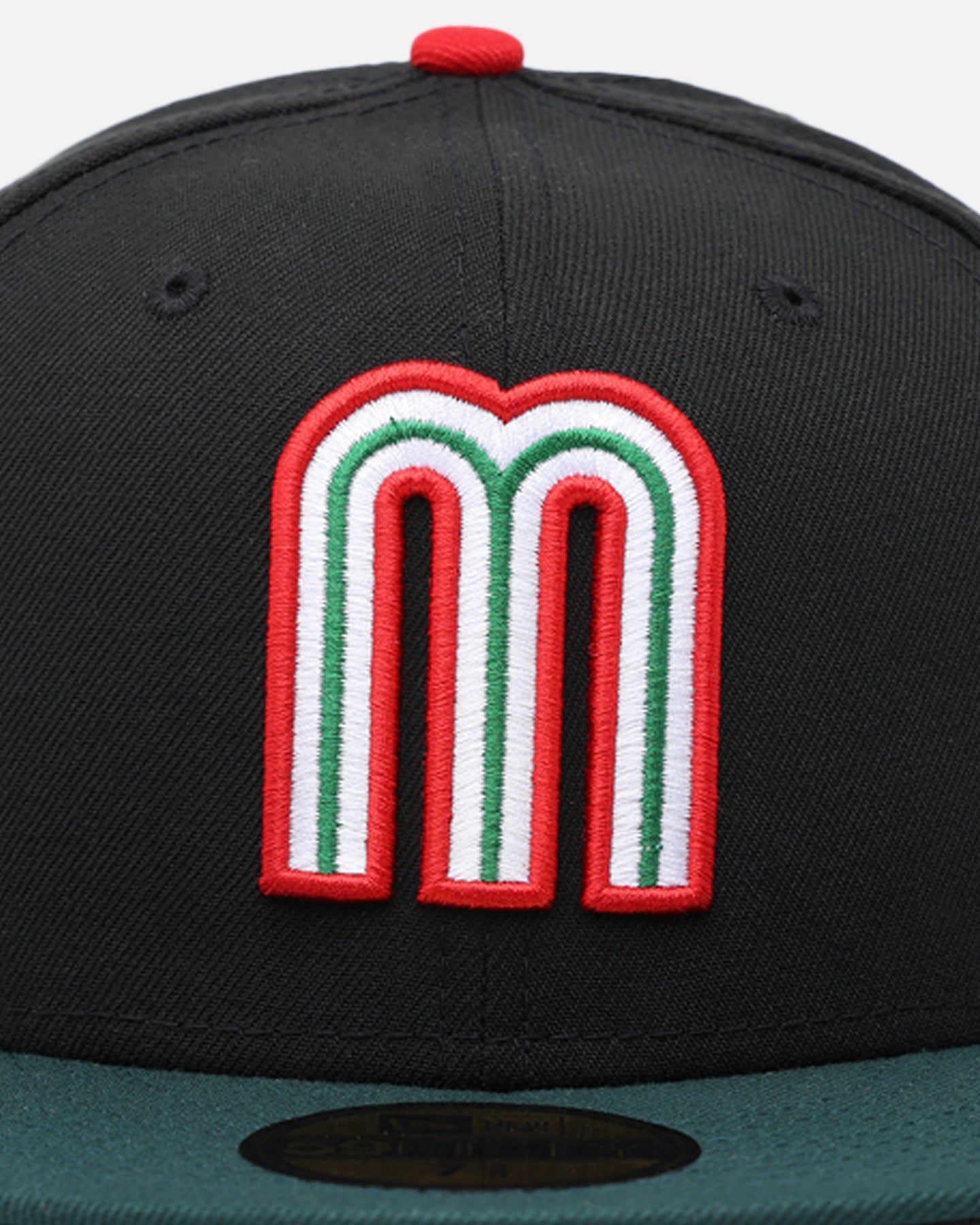 New Era Mexico National Baseball Team 59FIFTY Fitted Dark Green
