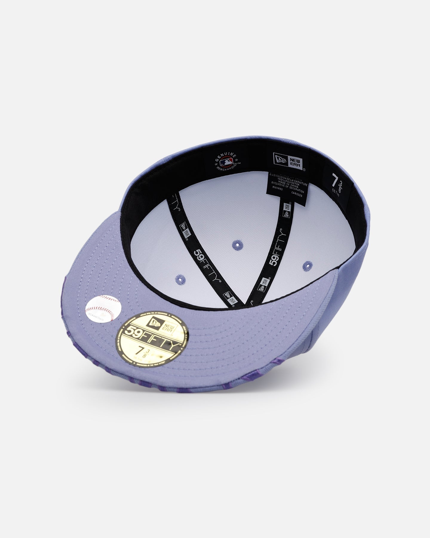 New Era Detroit Tigers 'Sundye Flames' 59FIFTY Fitted Lavender