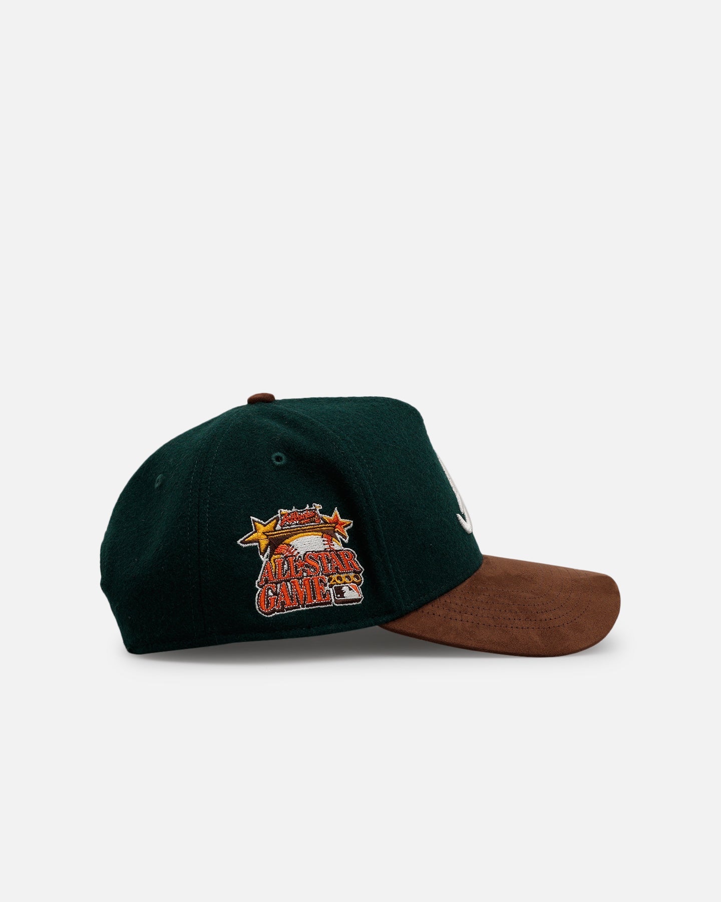 47 Brand Atlanta Braves 'Fall Leaves' 47 Offside Snapback Green/Brown