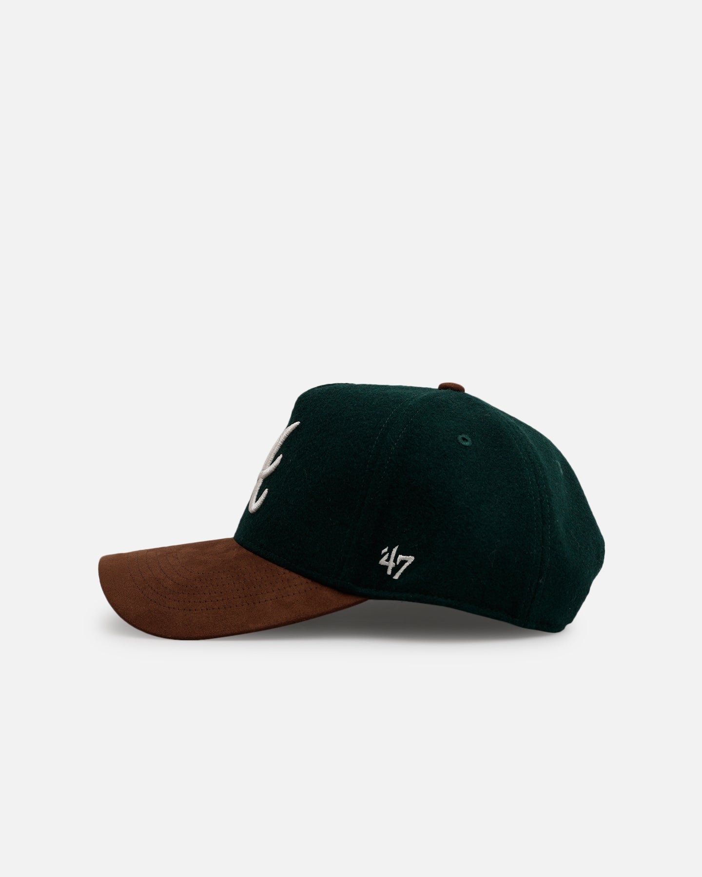 47 Brand Atlanta Braves 'Fall Leaves' 47 Offside Snapback Green/Brown