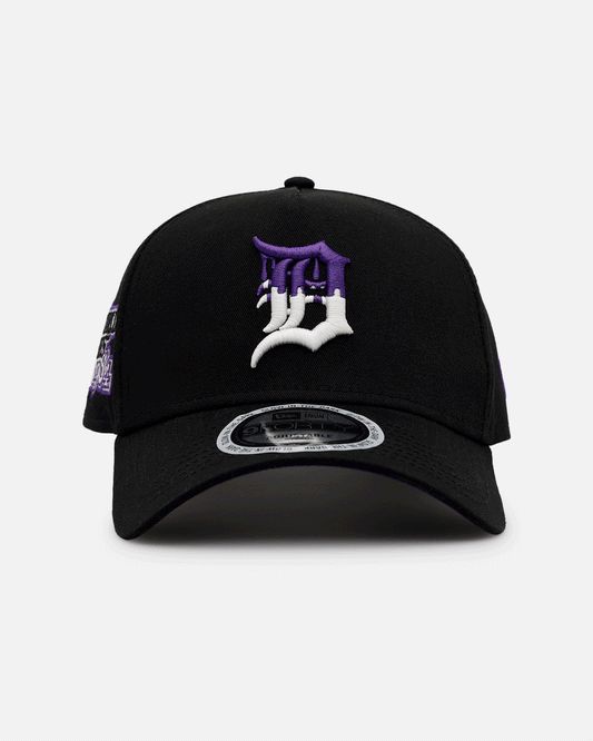 New Era Detroit Tigers 'Drip 3.0' 9FORTY A-Frame Snapback Black/Glow